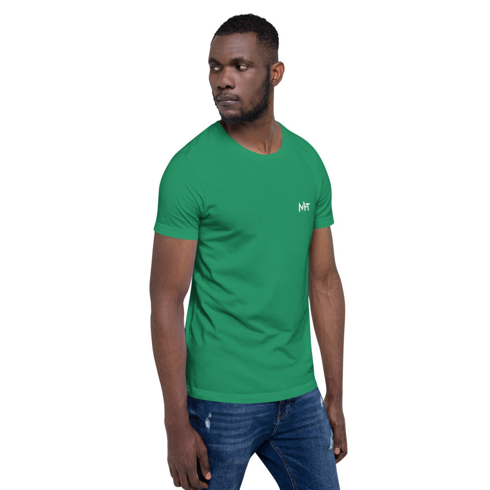 Before you bother me - Short-Sleeve Unisex T-Shirt (back print) by DarkByteGear
