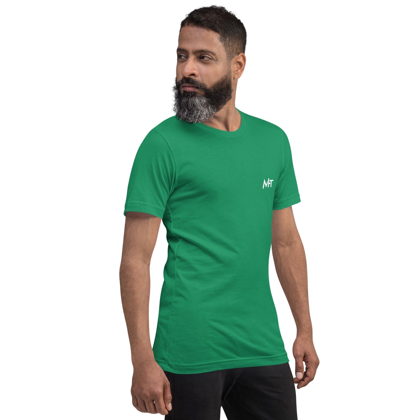 Bitcoin is the way - Unisex t-shirt (back print) by DarkByteGear