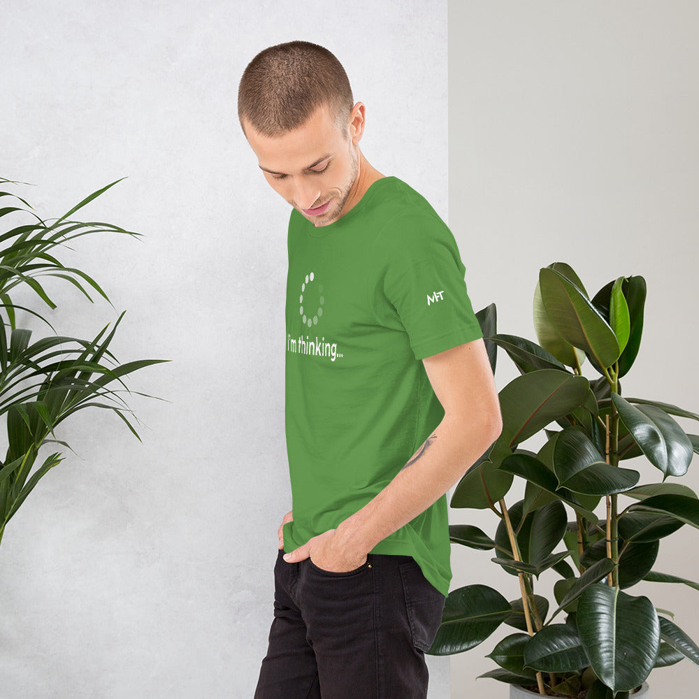I'm thinking - Unisex t-shirt by DarkByteGear