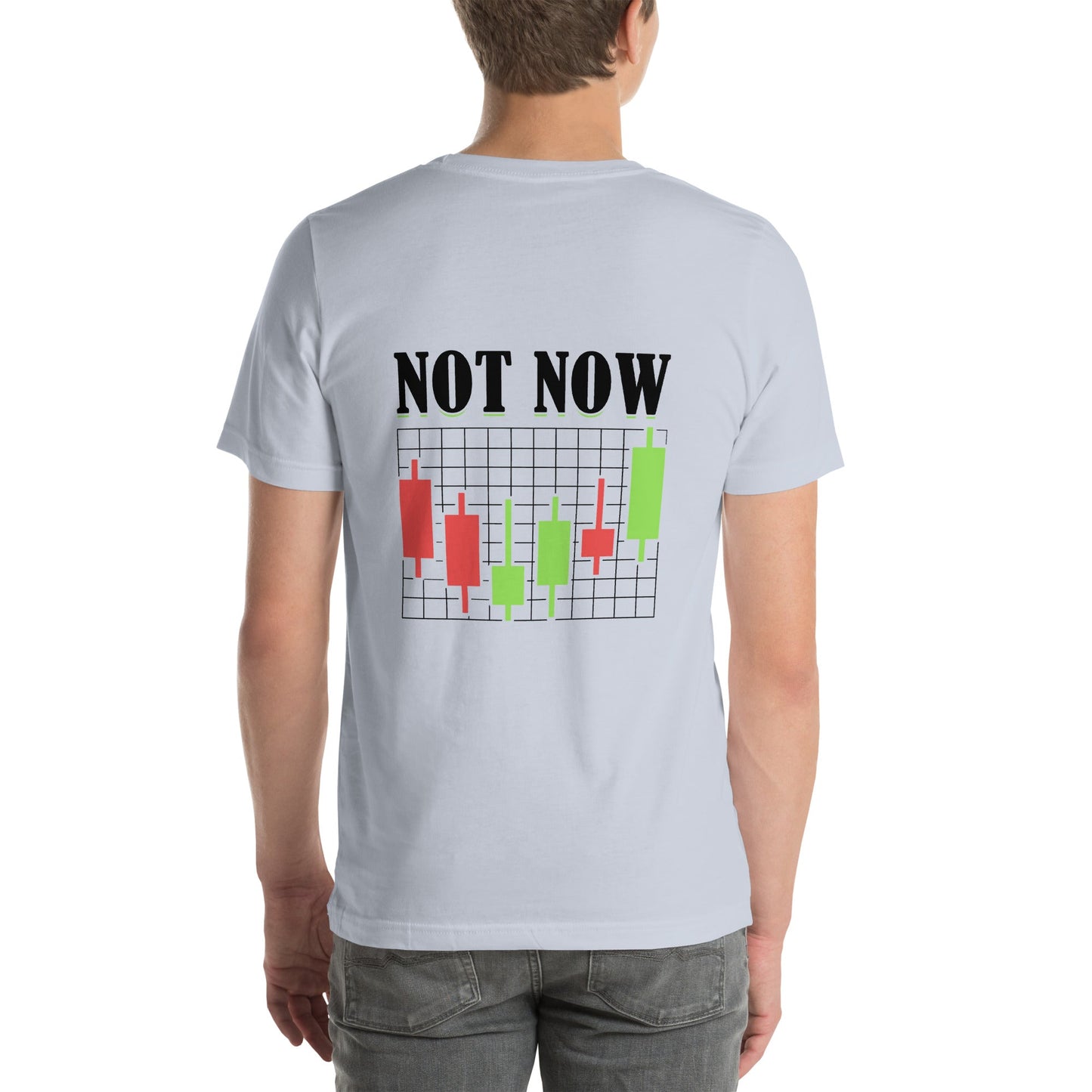 Not Now in Dark Text - Unisex t-shirt by DarkByteGear