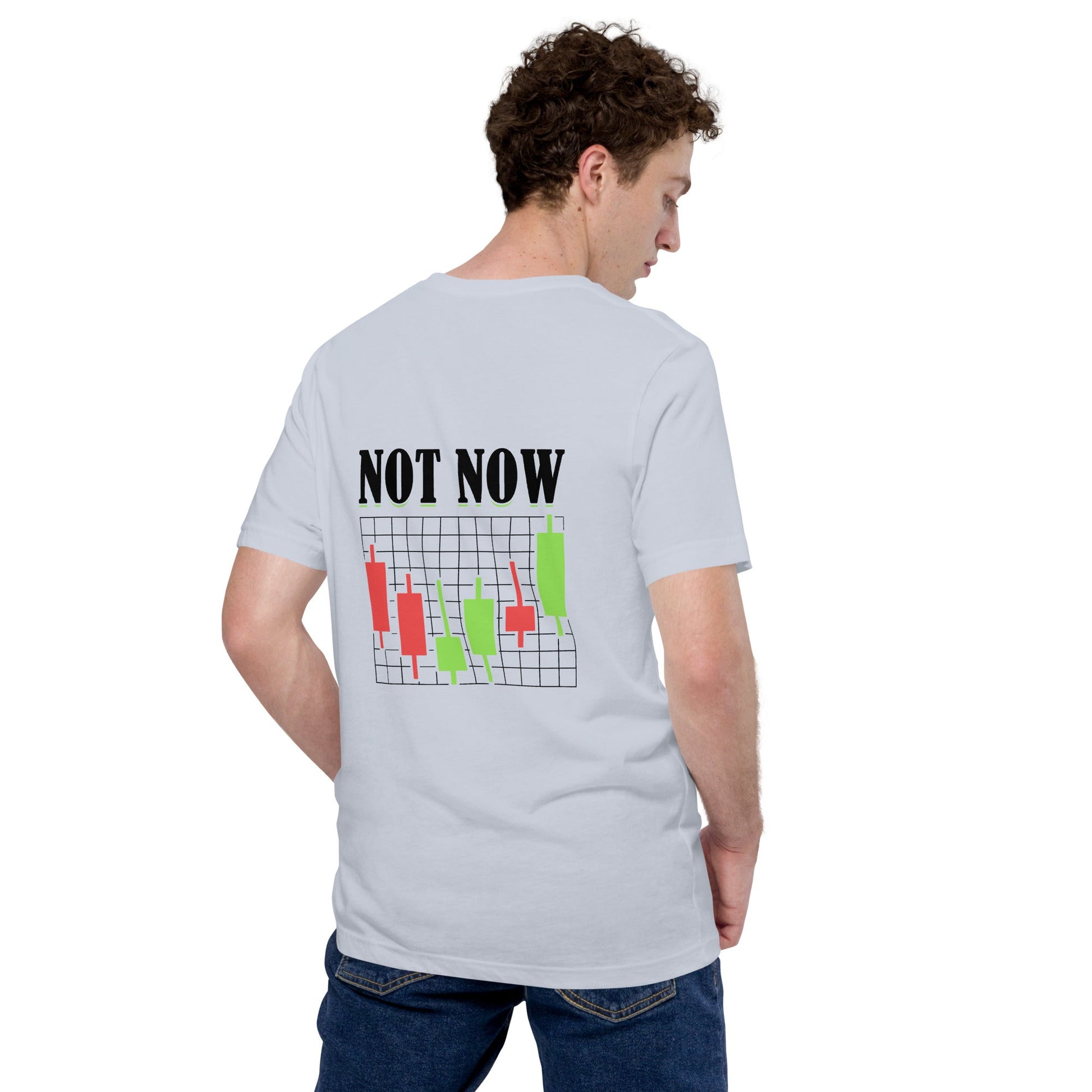 Not Now in Dark Text - Unisex t-shirt by DarkByteGear