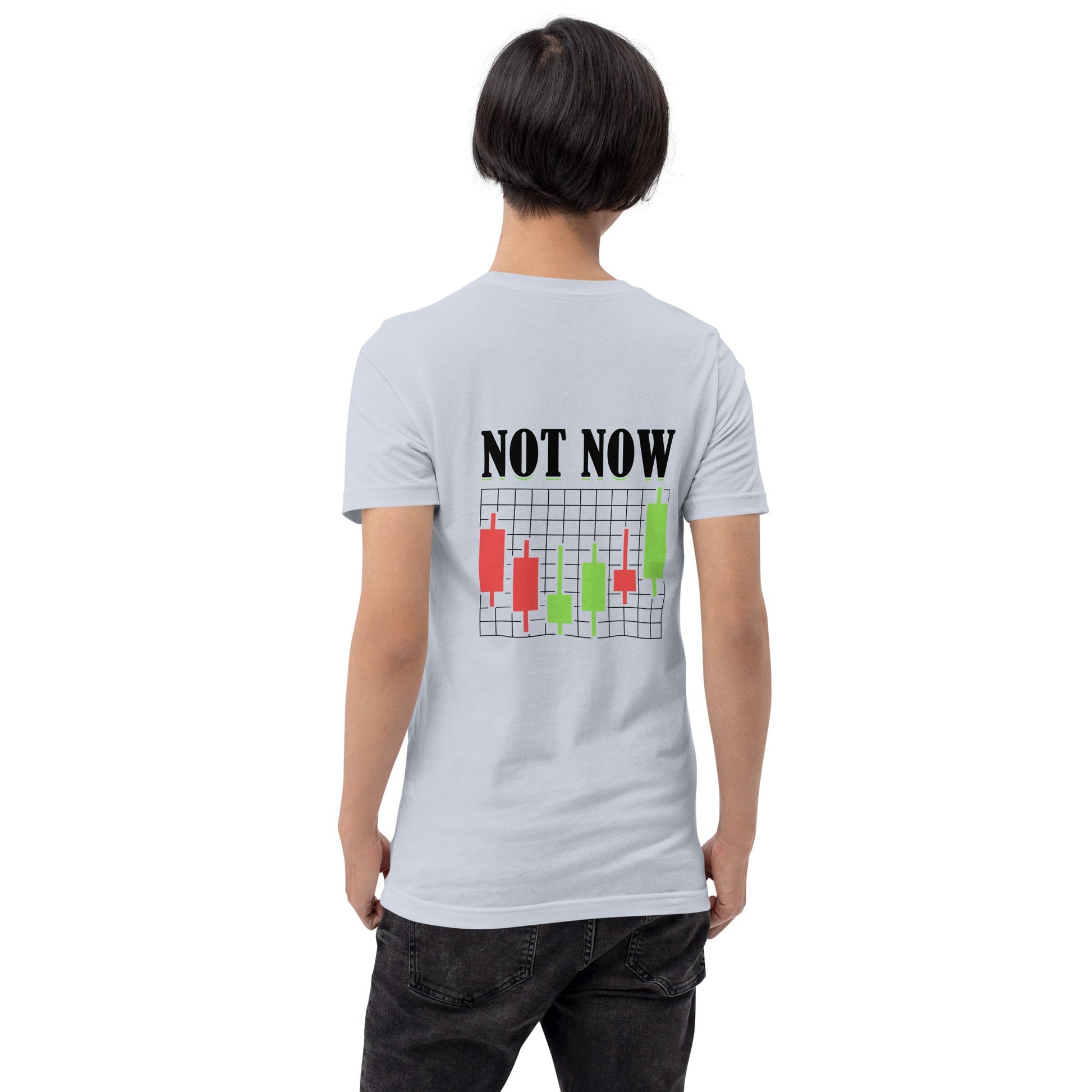 Not Now in Dark Text - Unisex t-shirt by DarkByteGear