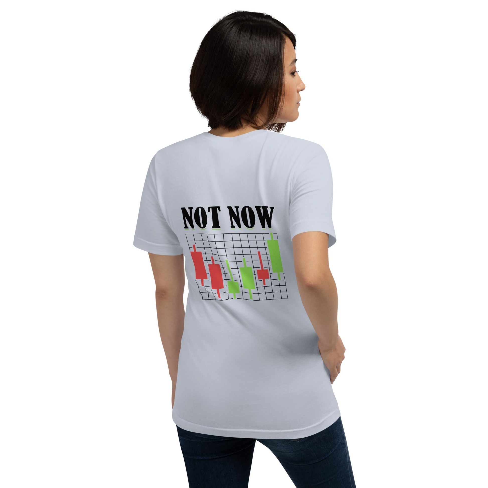 Not Now in Dark Text - Unisex t-shirt by DarkByteGear