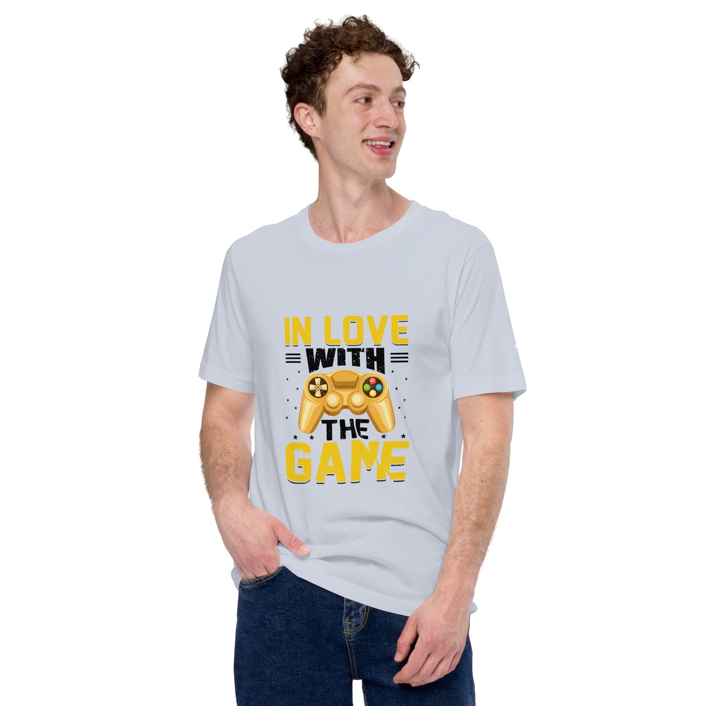In Love With The Game in Dark Text - Unisex t-shirt by DarkByteGear