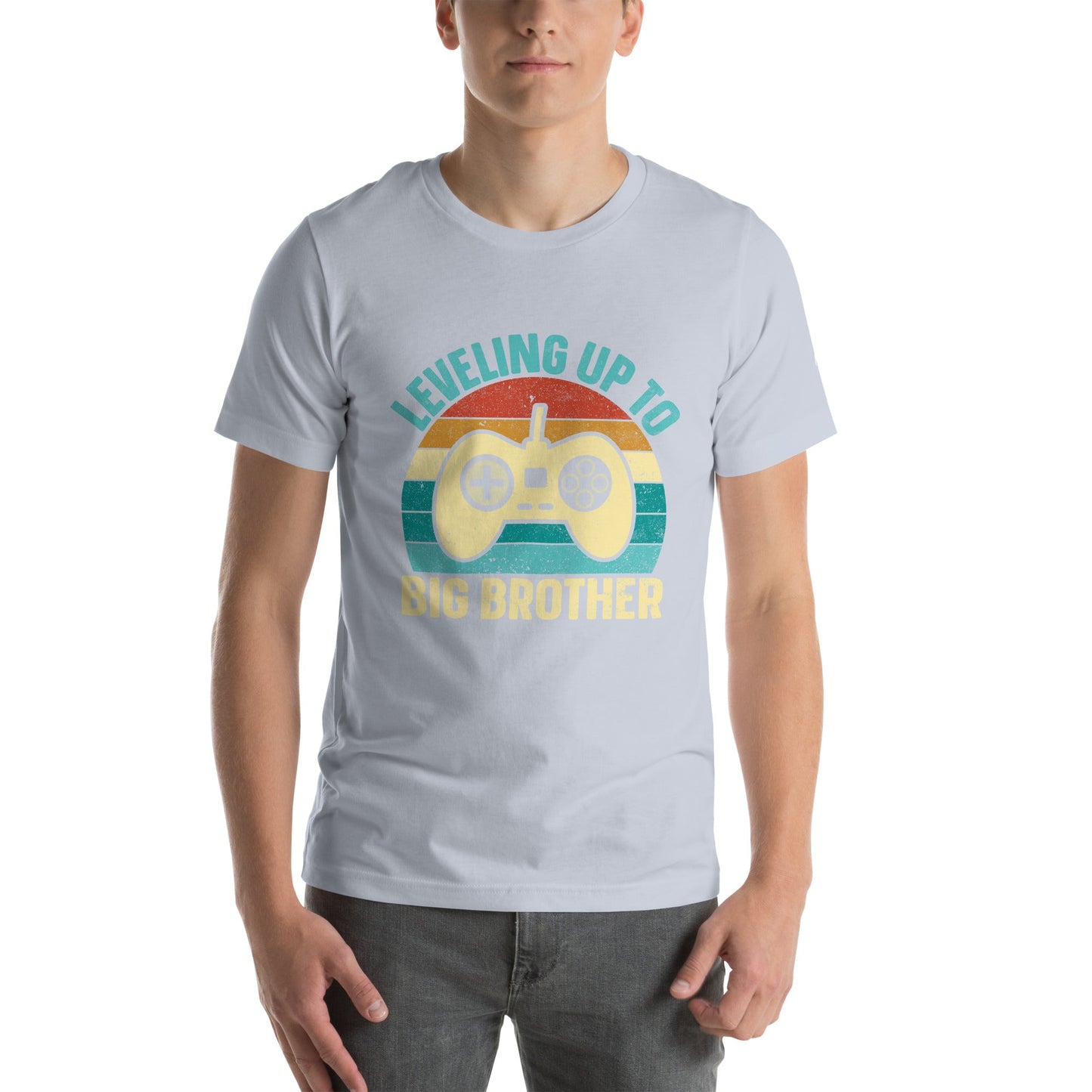 Levelling up to Big Brother V2 in Darker Shade - Unisex t-shirt by DarkByteGear