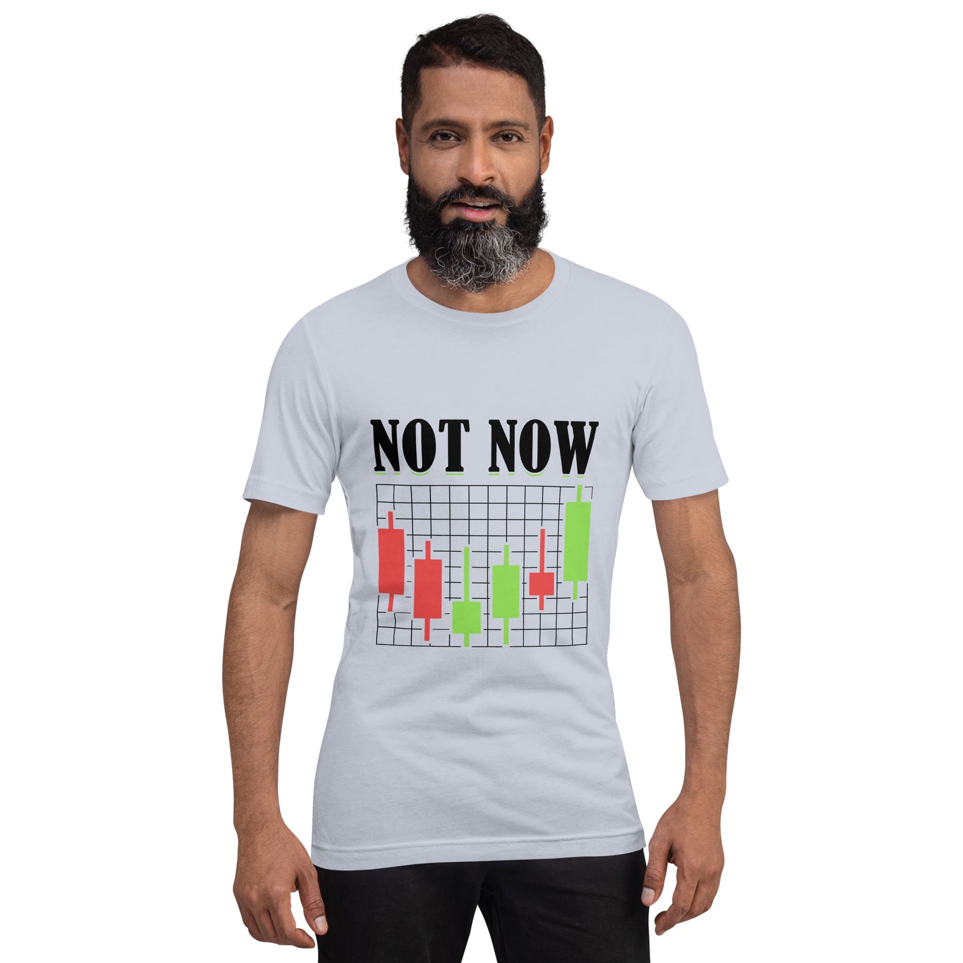 Not Now in Dark Text - Unisex t-shirt by DarkByteGear