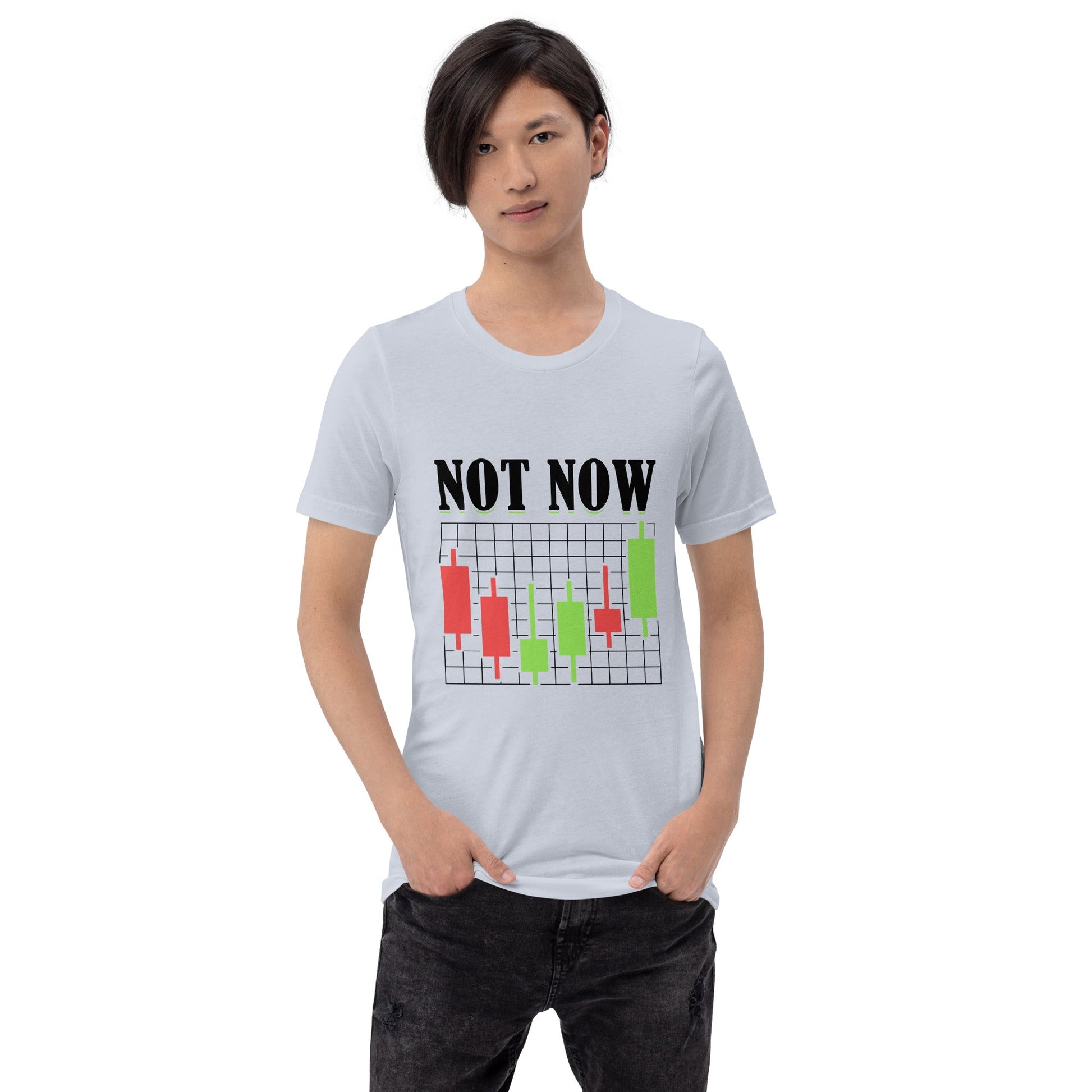 Not Now in Dark Text - Unisex t-shirt by DarkByteGear