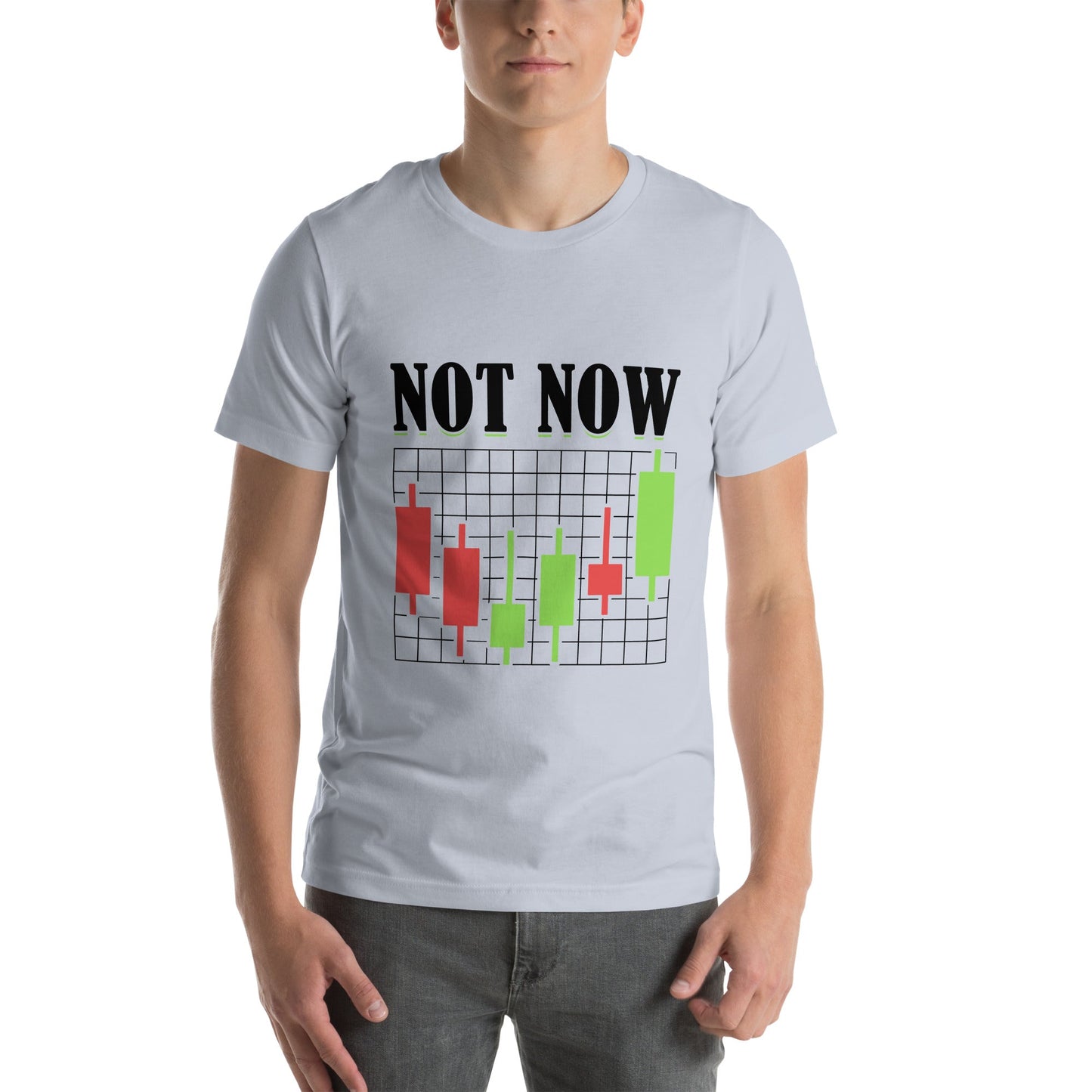 Not Now in Dark Text - Unisex t-shirt by DarkByteGear
