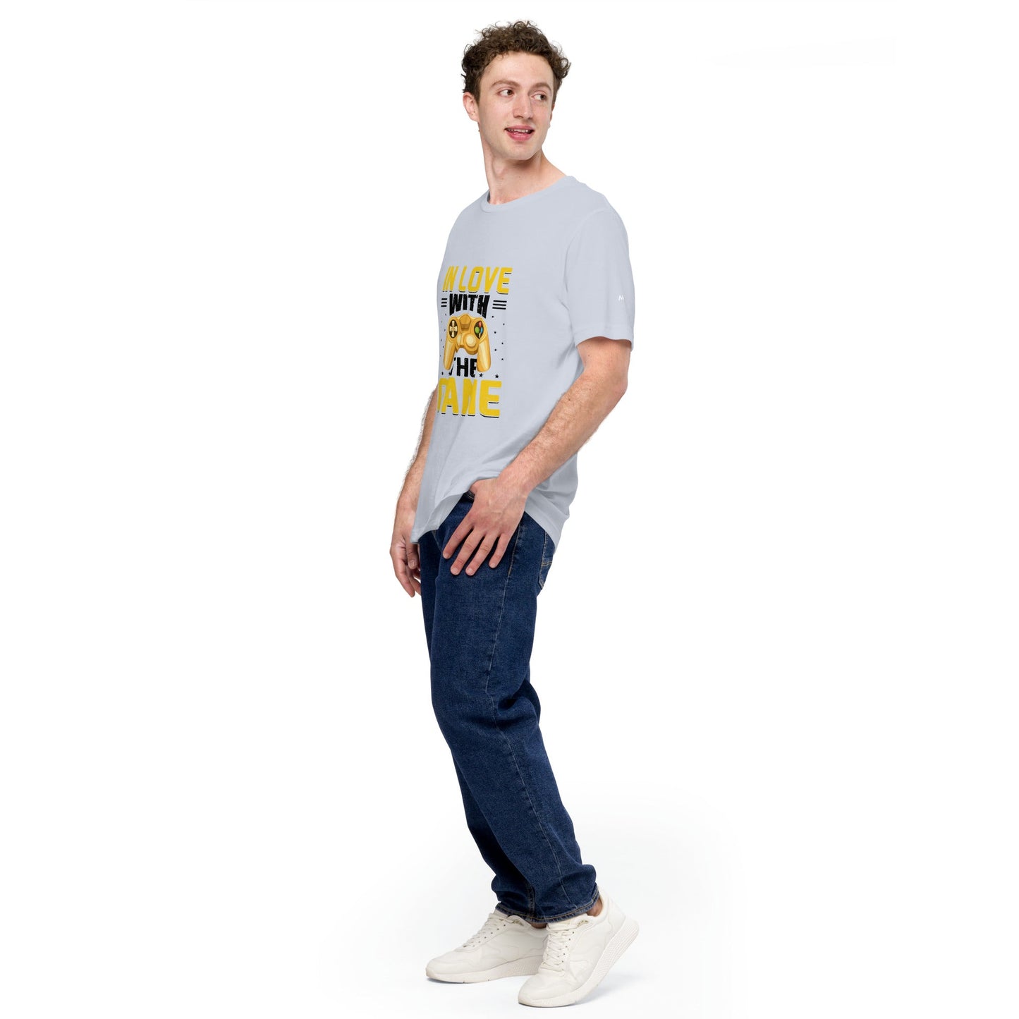 In Love With The Game in Dark Text - Unisex t-shirt by DarkByteGear