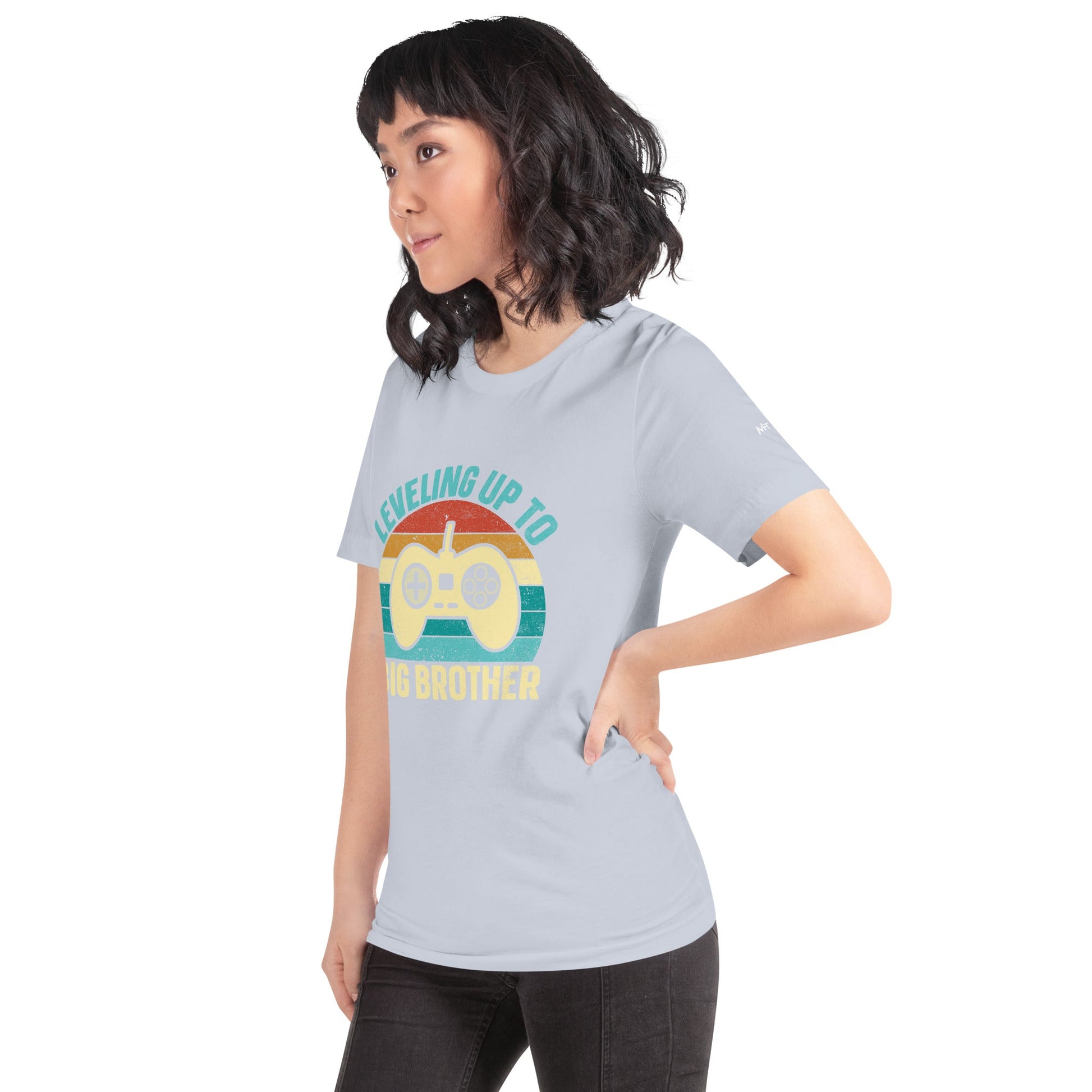 Levelling up to Big Brother V2 in Darker Shade - Unisex t-shirt by DarkByteGear
