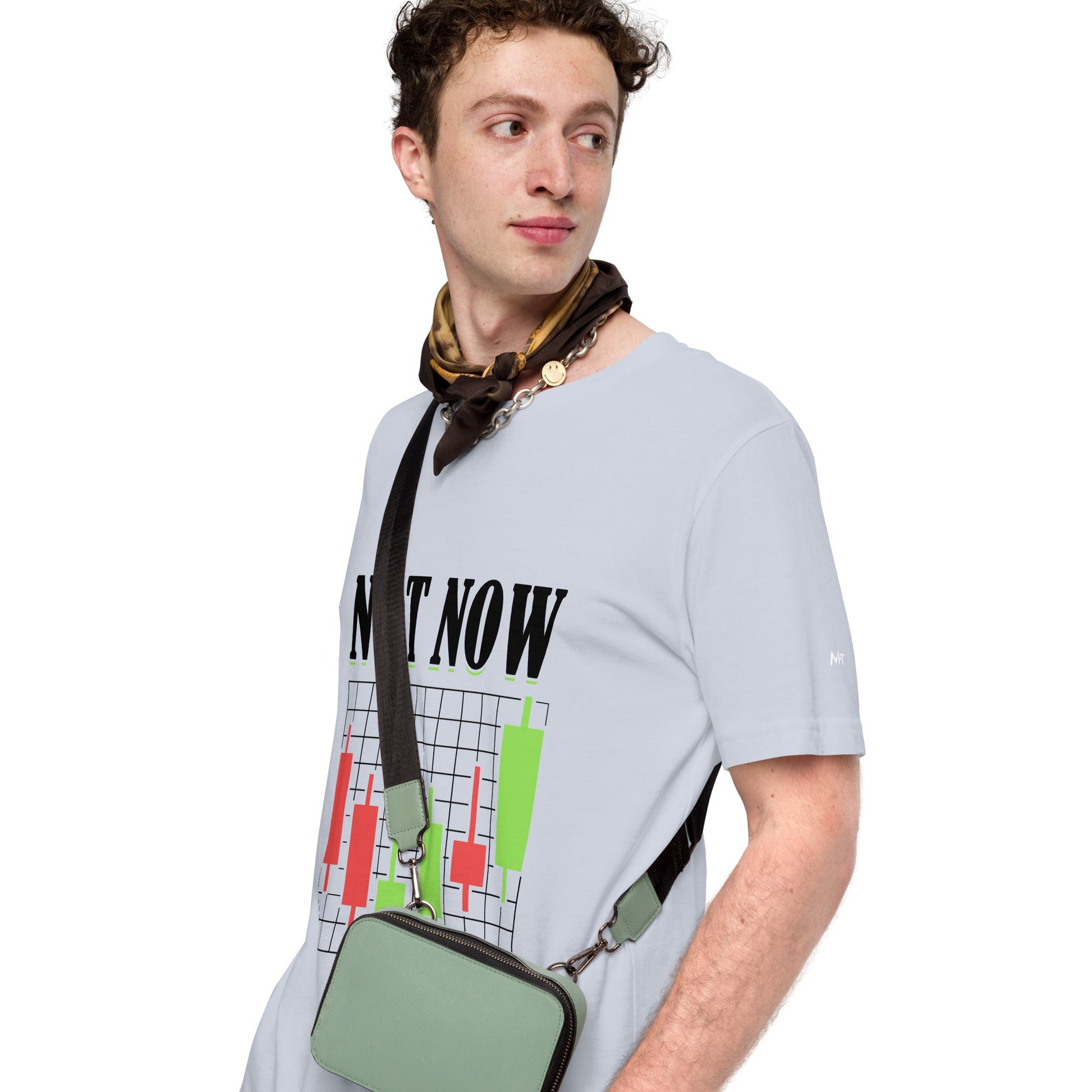 Not Now in Dark Text - Unisex t-shirt by DarkByteGear