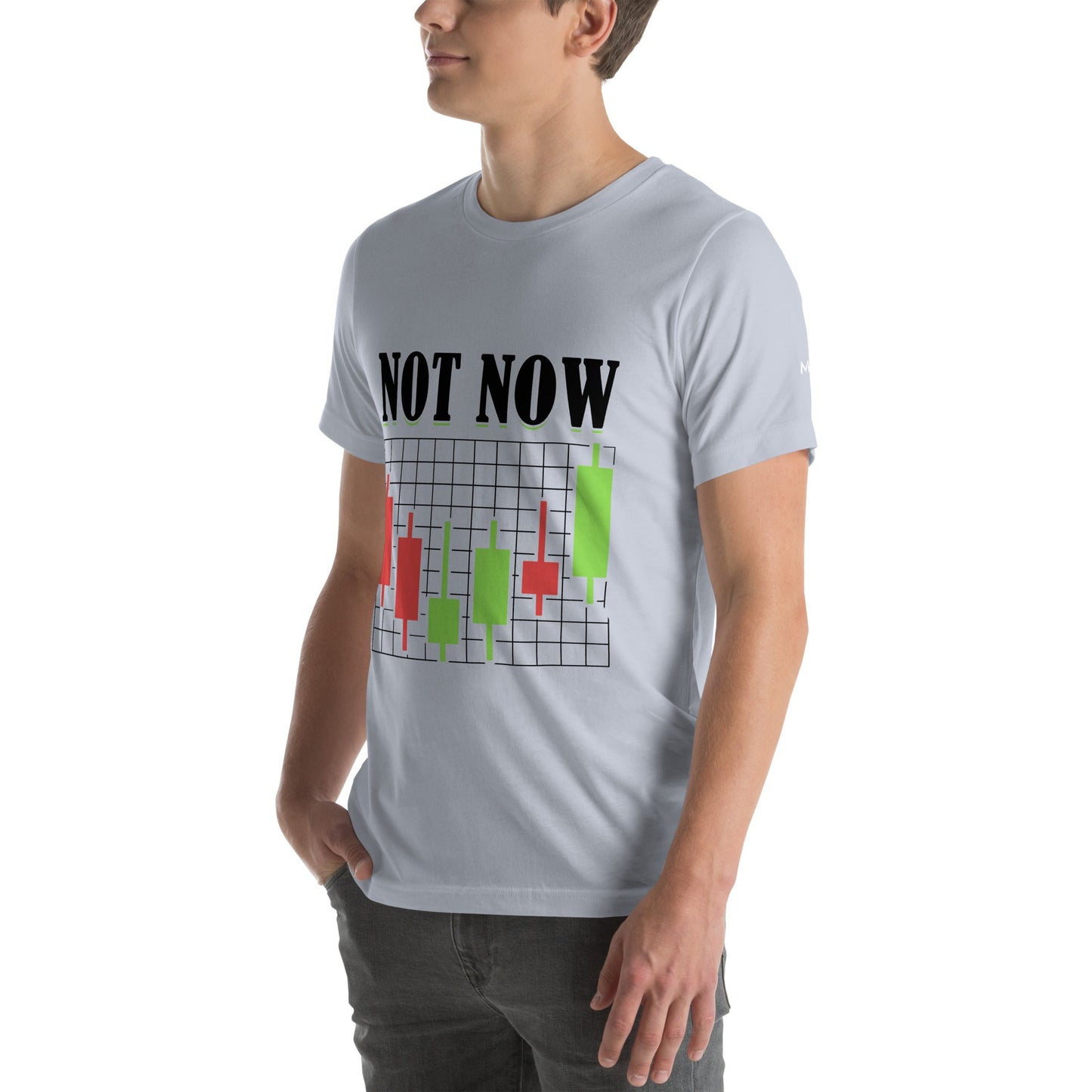Not Now in Dark Text - Unisex t-shirt by DarkByteGear