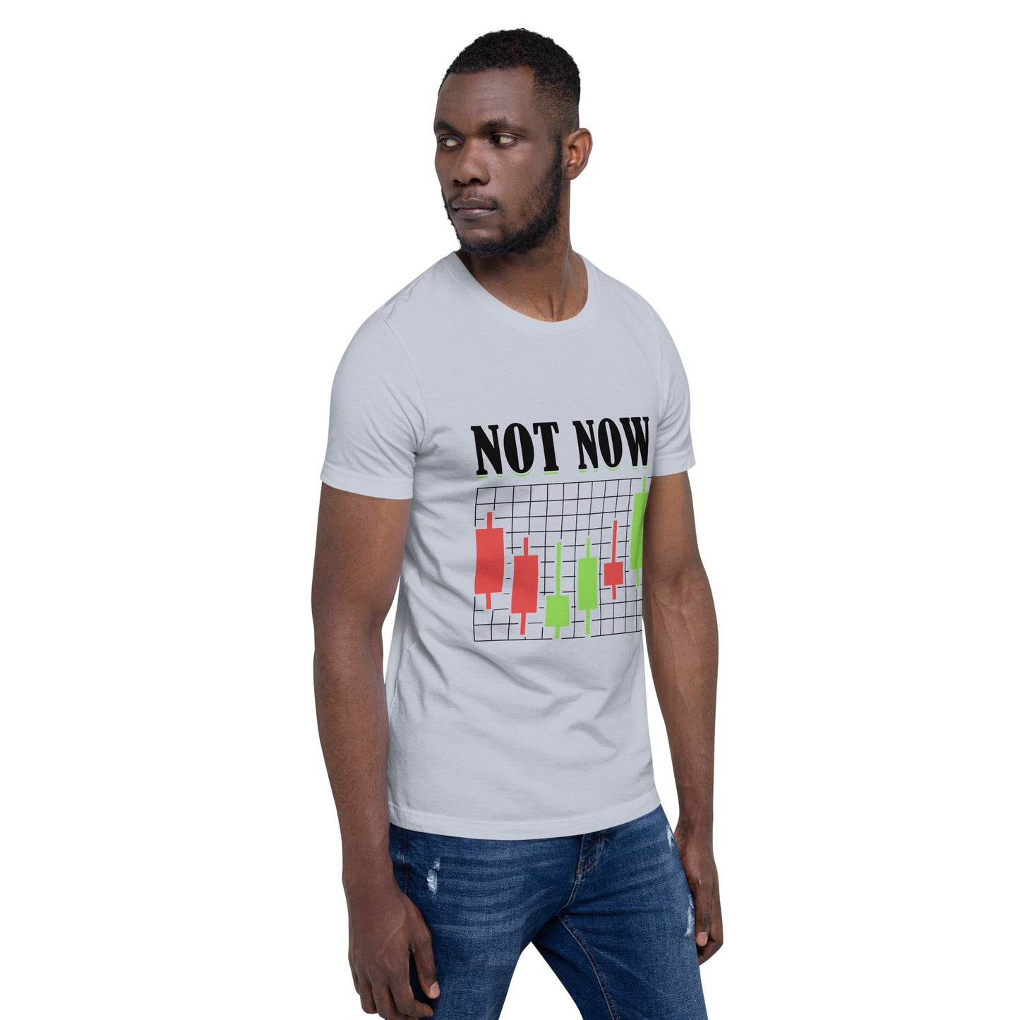 Not Now in Dark Text - Unisex t-shirt by DarkByteGear