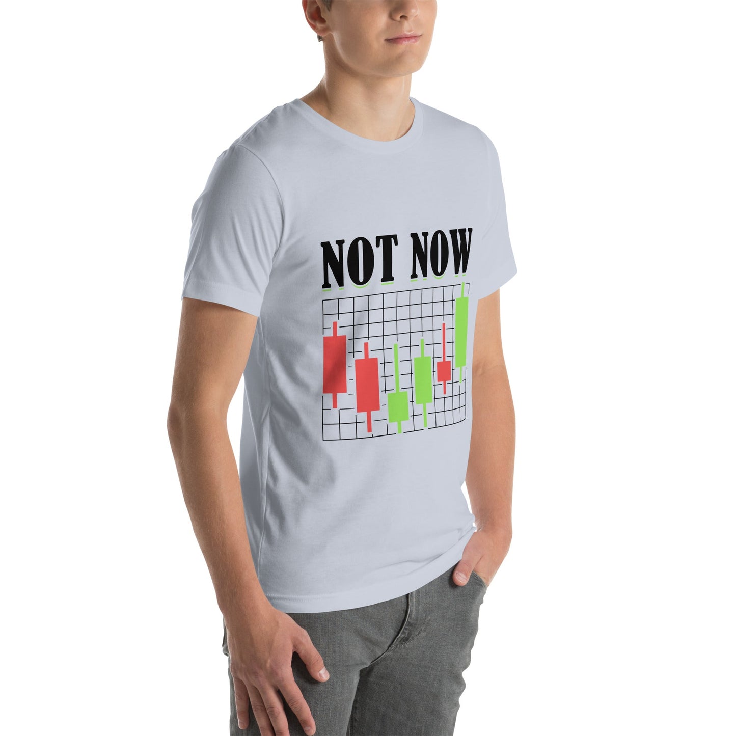 Not Now in Dark Text - Unisex t-shirt by DarkByteGear
