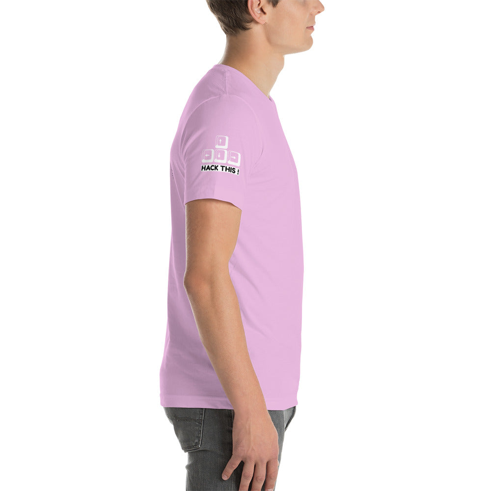 Hack this - Short-Sleeve Unisex T-Shirt (all sides print) by DarkByteGear