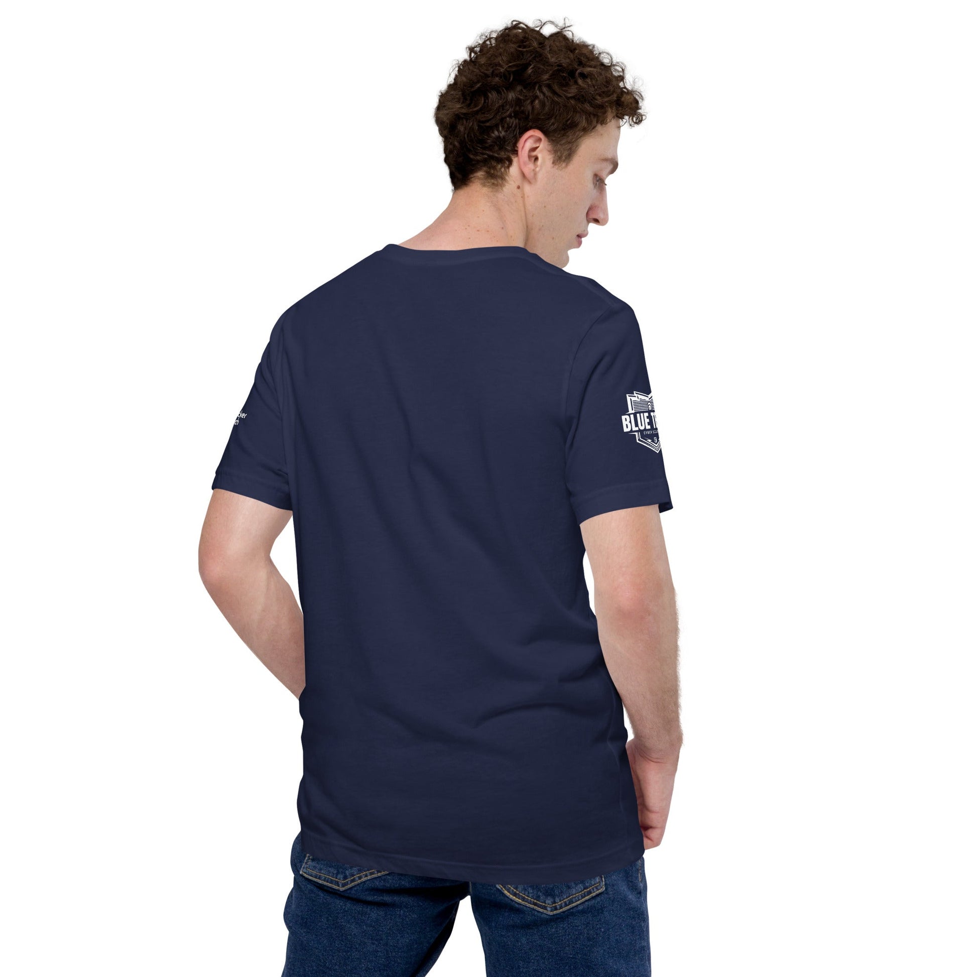 Cyber Security Blue Team v1 - Short-Sleeve Unisex T-Shirt by DarkByteGear