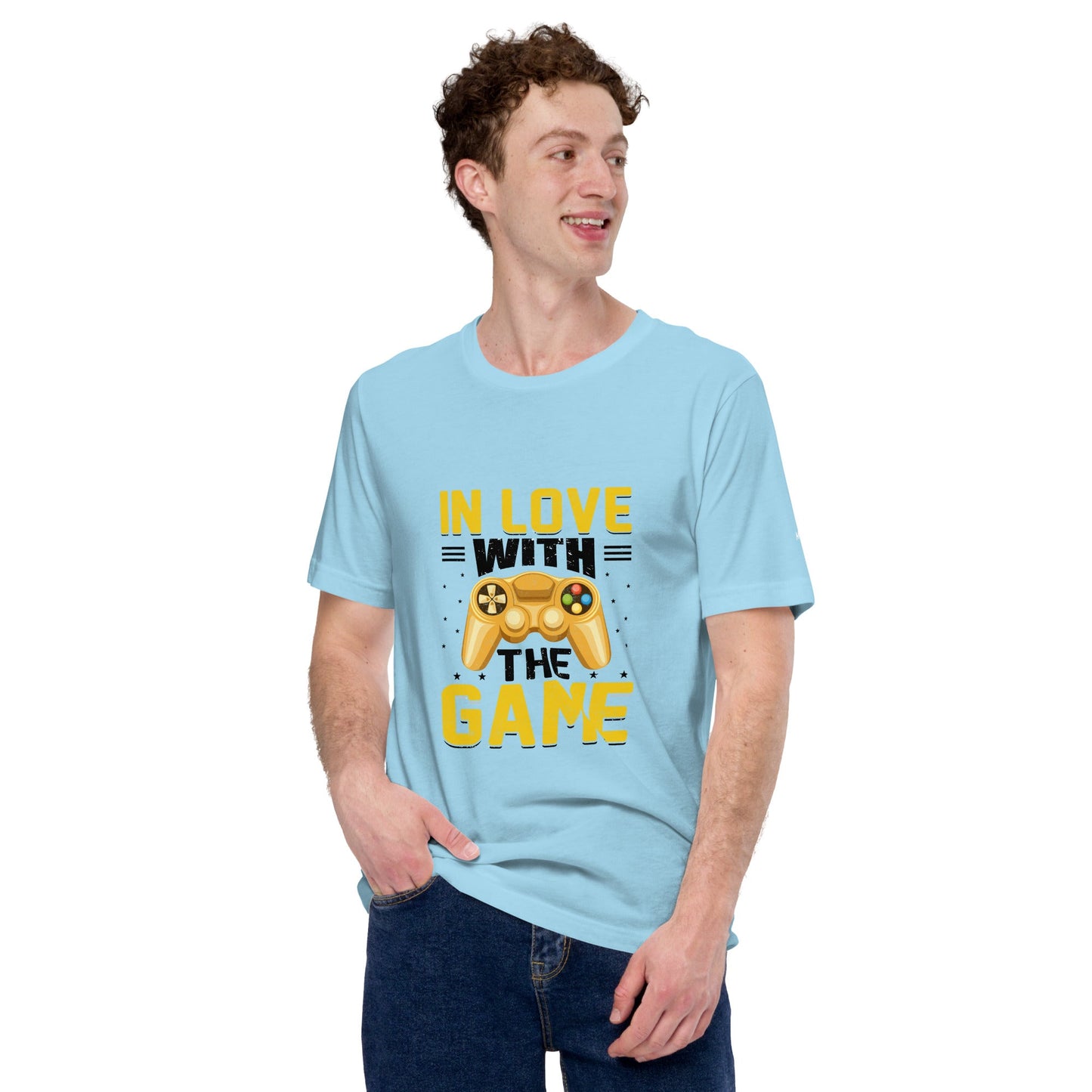 In Love With The Game in Dark Text - Unisex t-shirt by DarkByteGear
