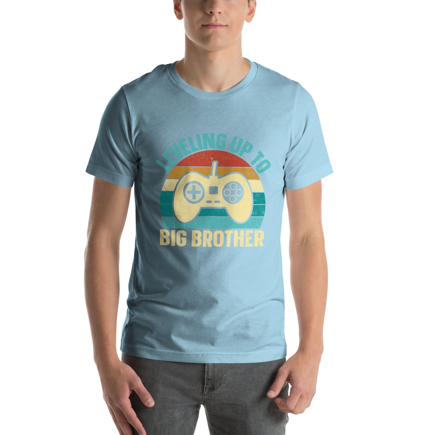 Levelling up to Big Brother V2 in Darker Shade - Unisex t-shirt by DarkByteGear