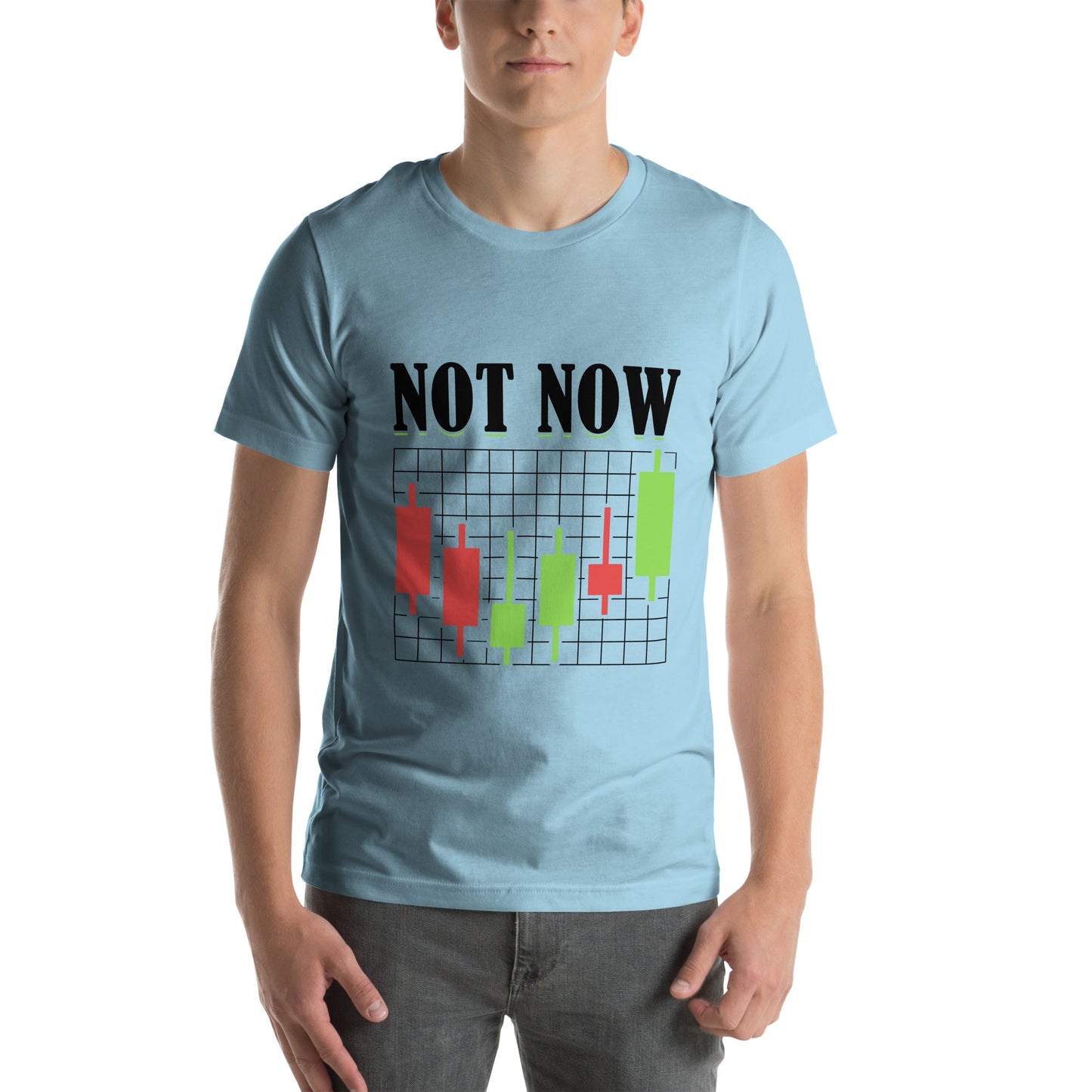Not Now in Dark Text - Unisex t-shirt by DarkByteGear