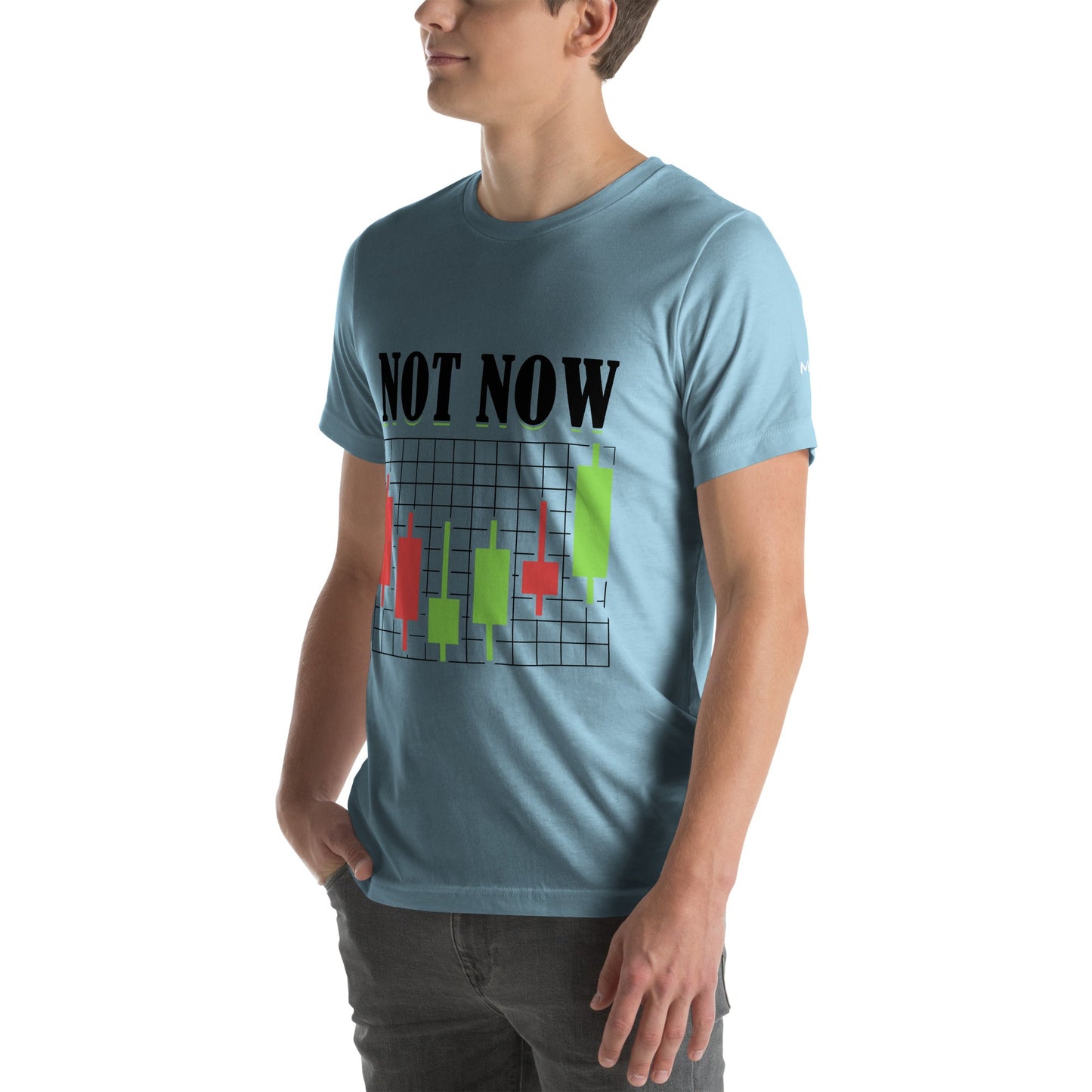 Not Now in Dark Text - Unisex t-shirt by DarkByteGear