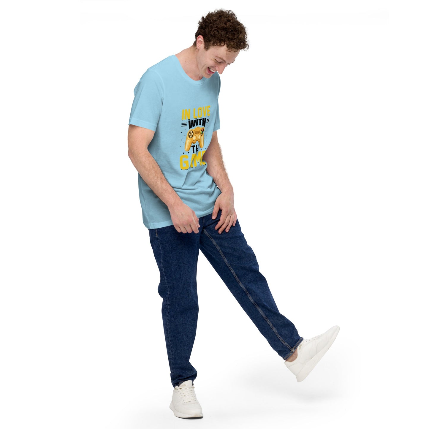 In Love With The Game in Dark Text - Unisex t-shirt by DarkByteGear