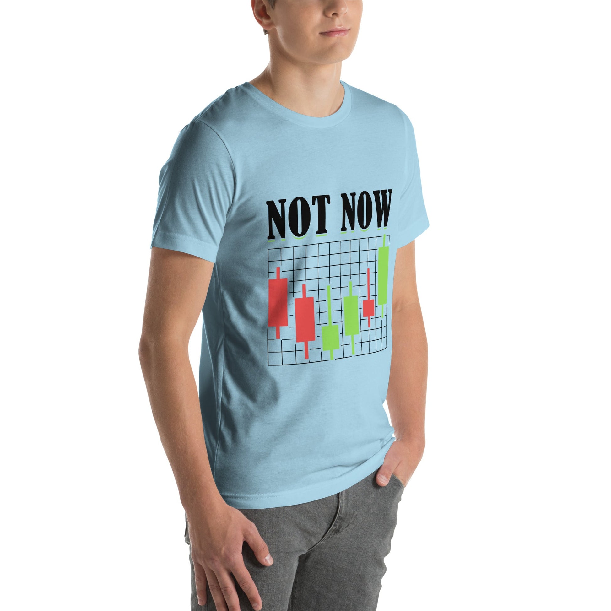 Not Now in Dark Text - Unisex t-shirt by DarkByteGear