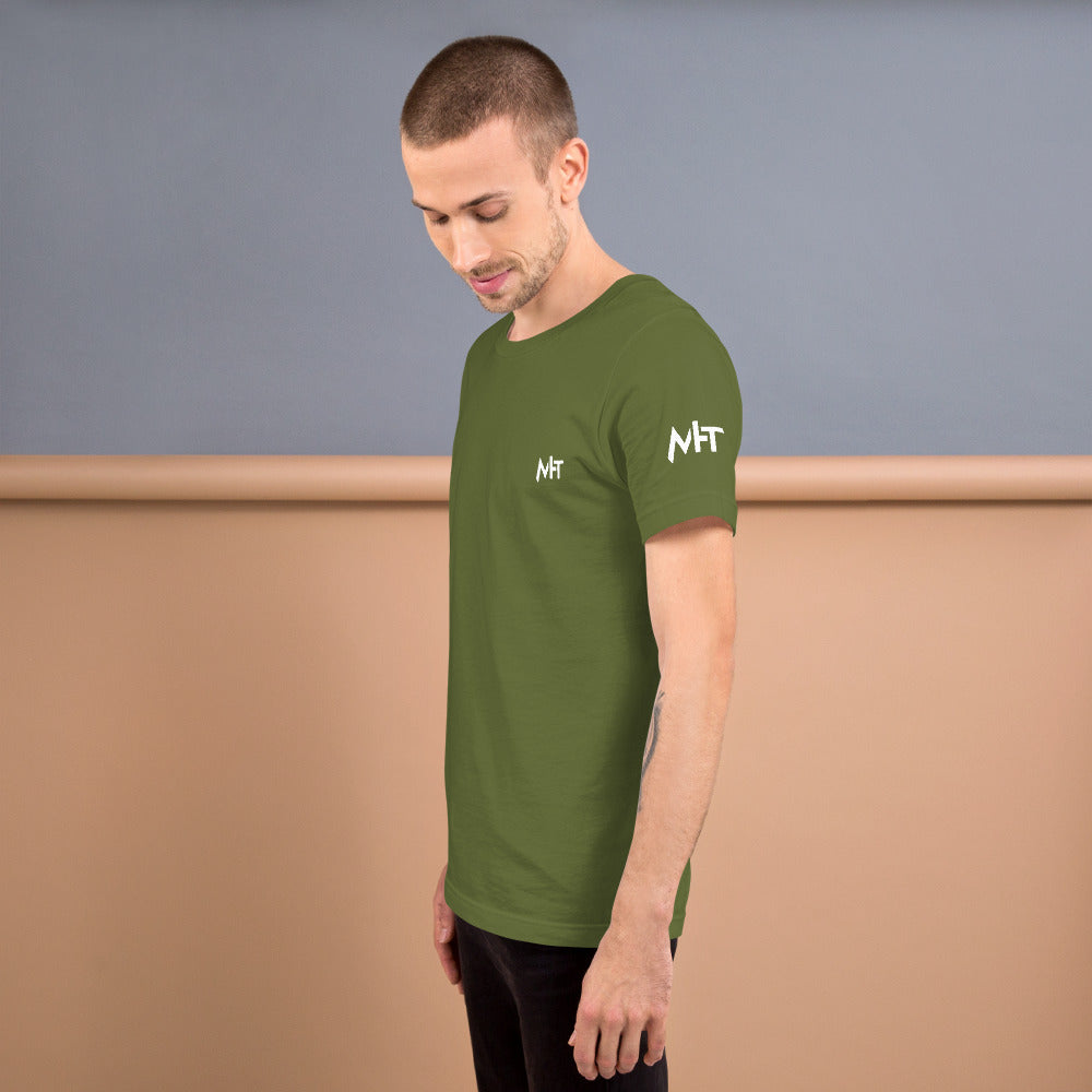Plan B v1 - Unisex t-shirt (back print) by DarkByteGear