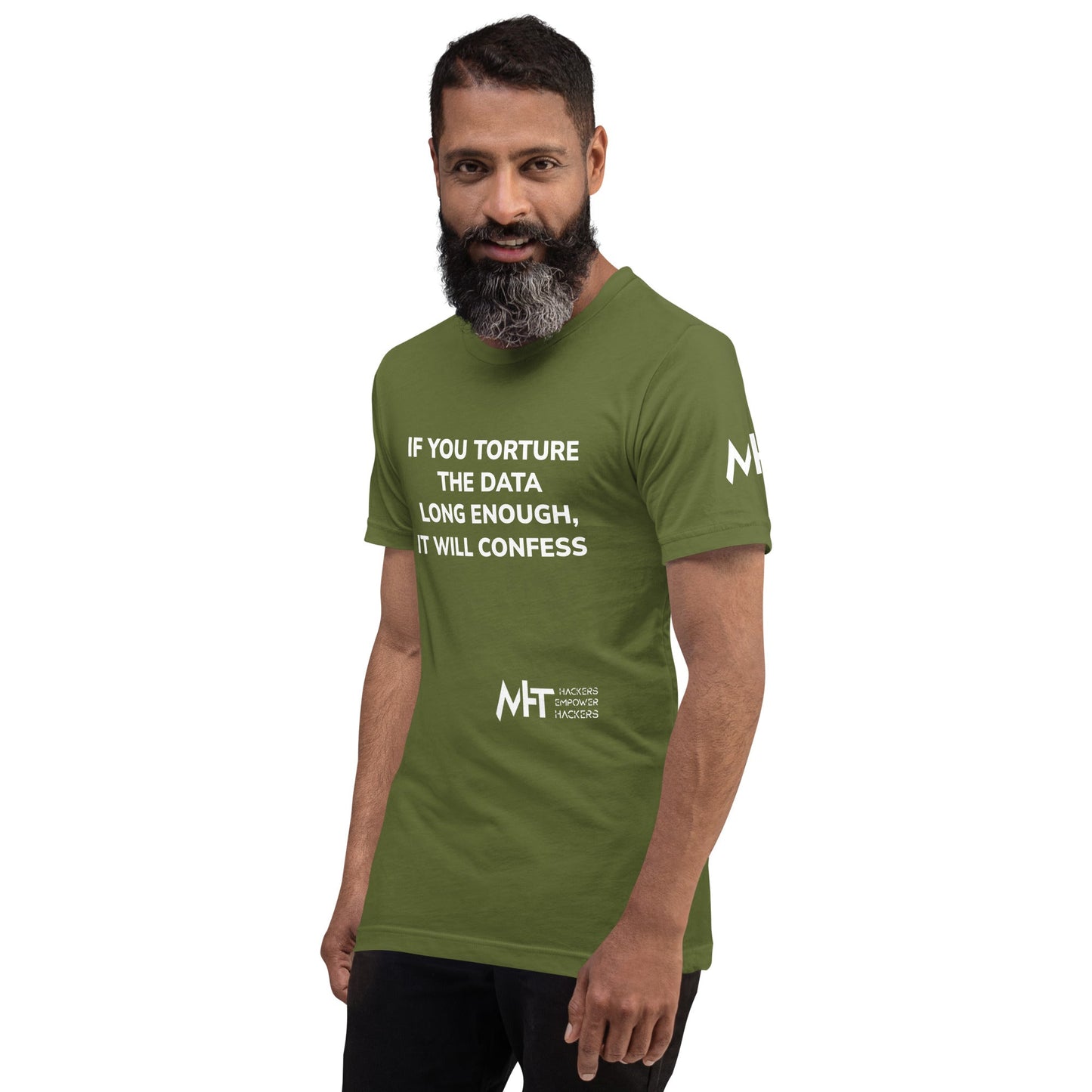 If you torture the data - Unisex t-shirt by DarkByteGear