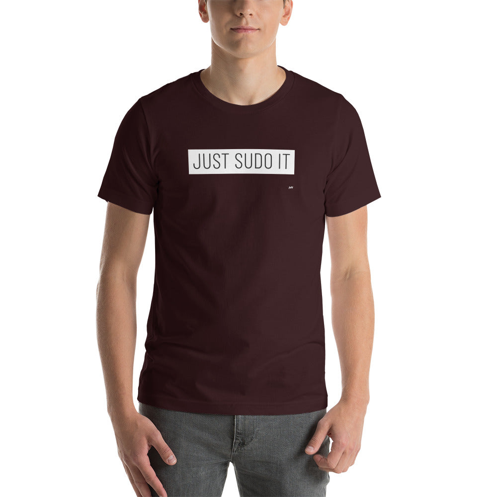 Just sudo it - Unisex t-shirt by DarkByteGear