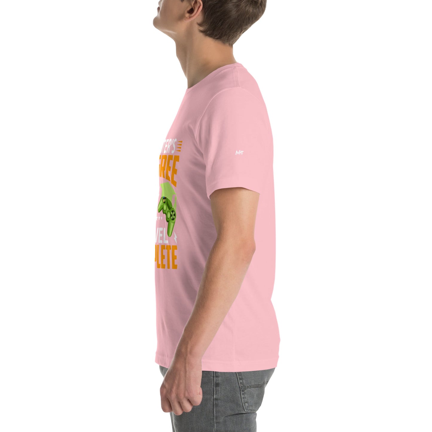 Master Degree Level Complete - Unisex t-shirt by DarkByteGear