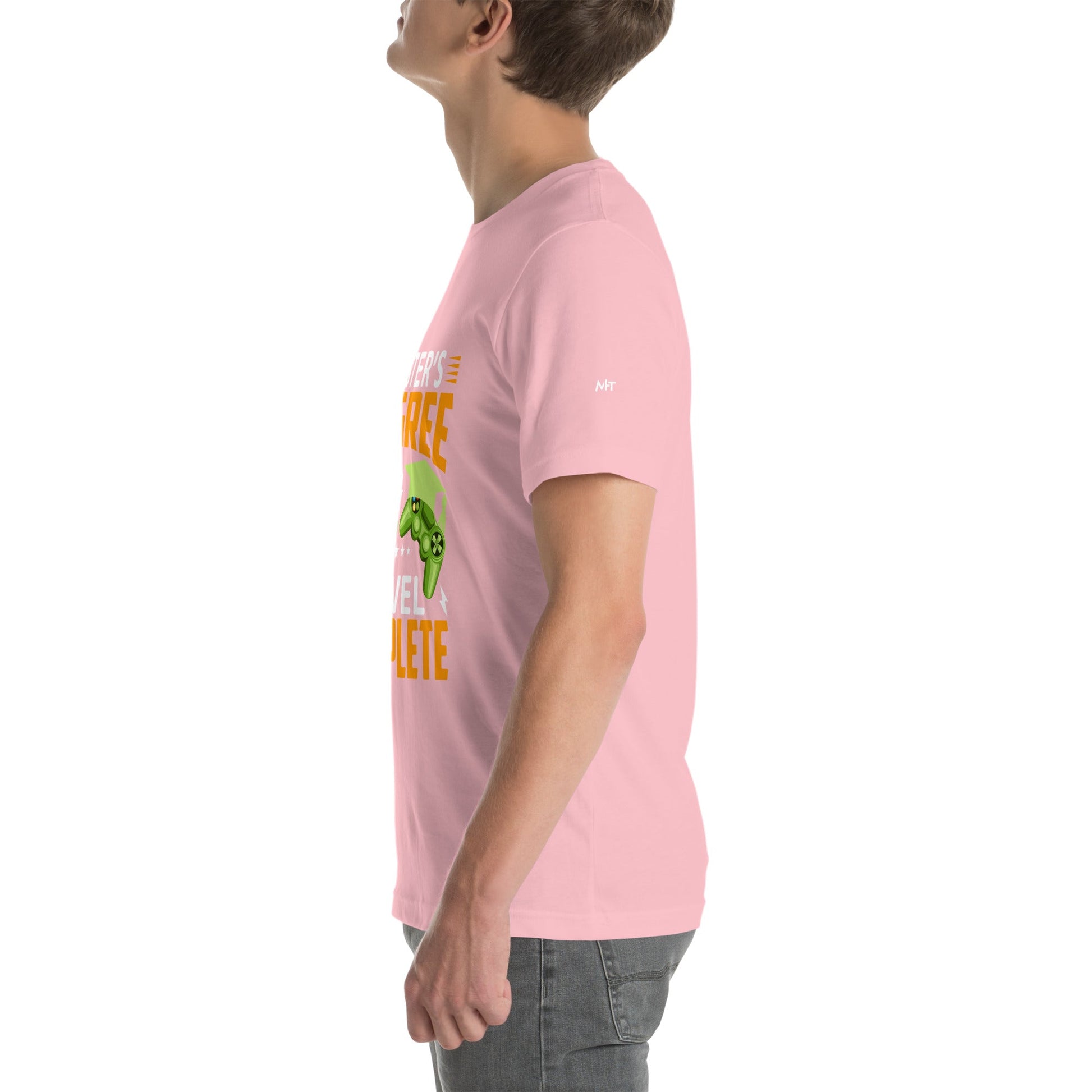 Master Degree Level Complete - Unisex t-shirt by DarkByteGear