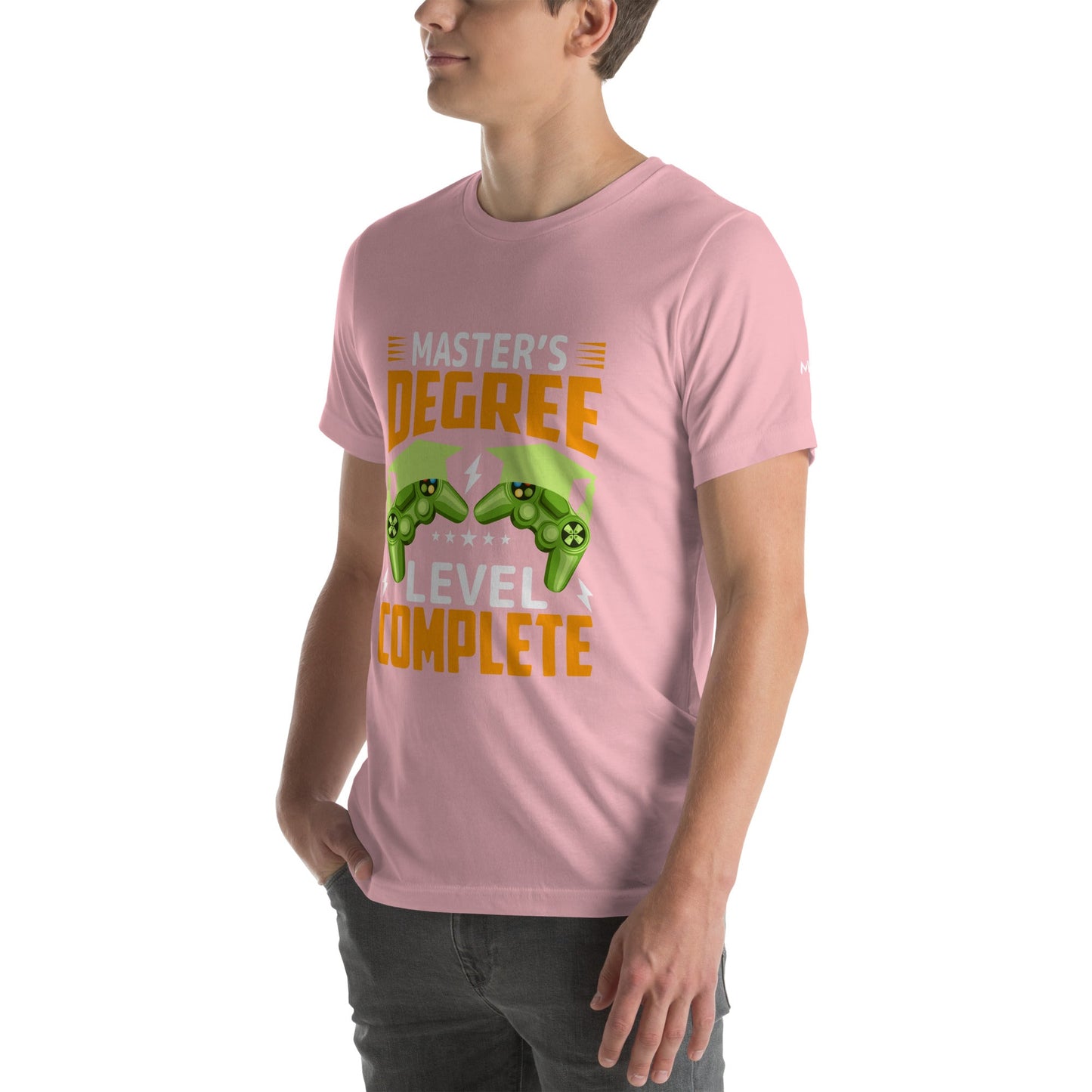 Master Degree Level Complete - Unisex t-shirt by DarkByteGear