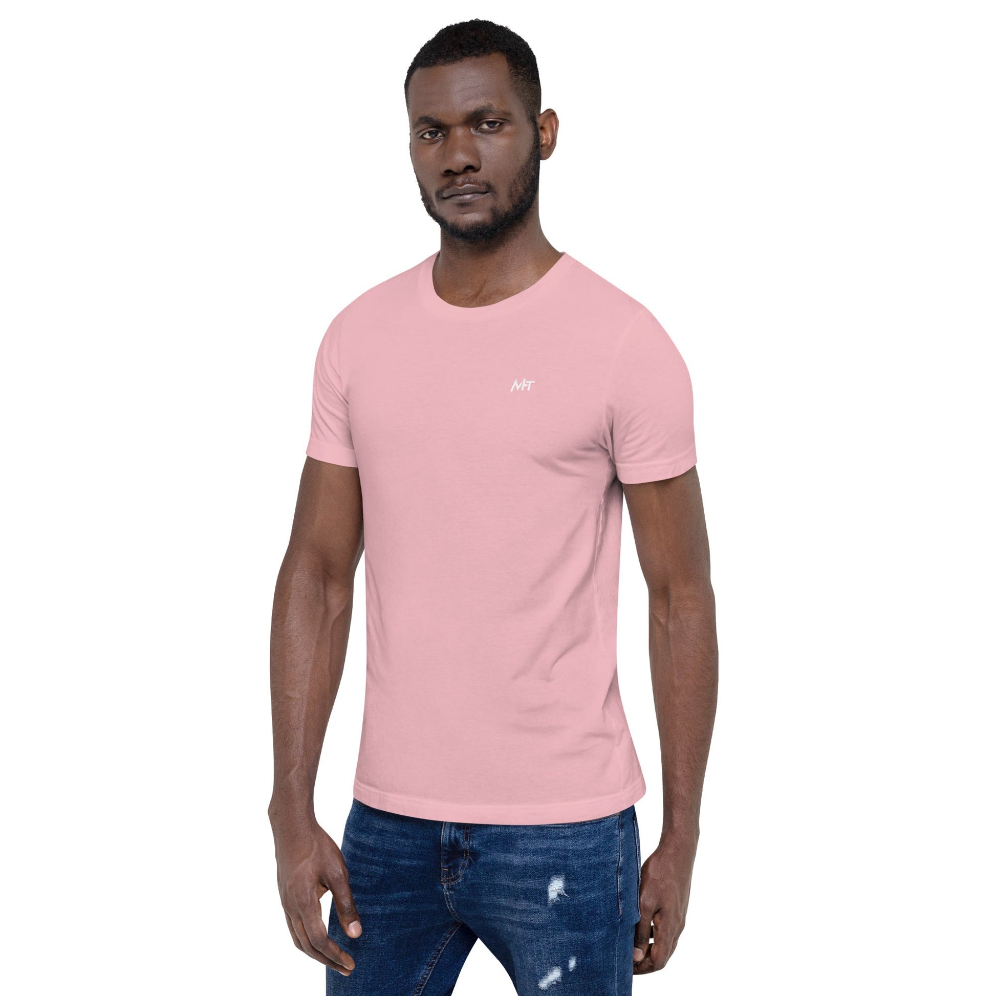 P is for "Playing Games" - Unisex t-shirt ( Back Print ) by DarkByteGear