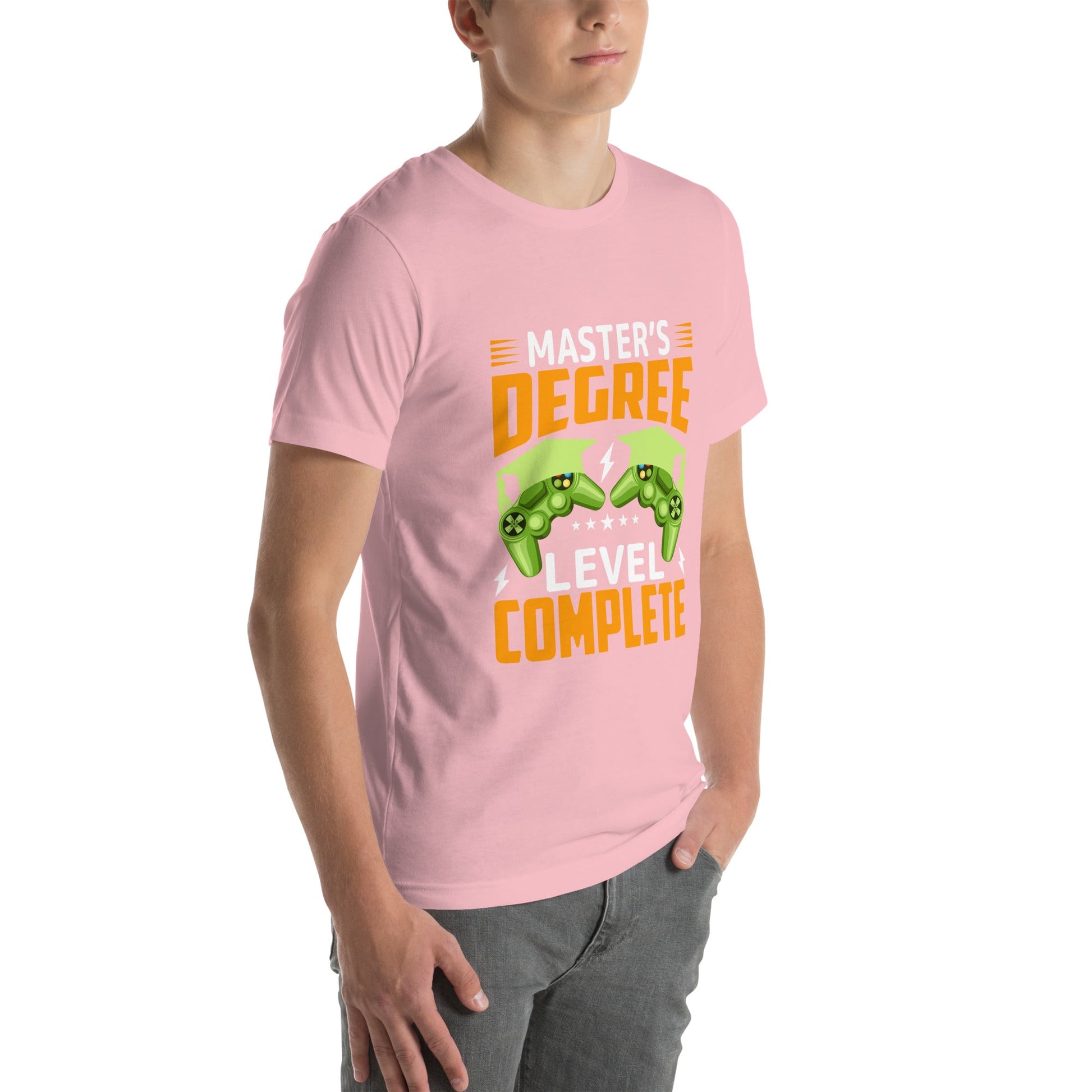 Master Degree Level Complete - Unisex t-shirt by DarkByteGear