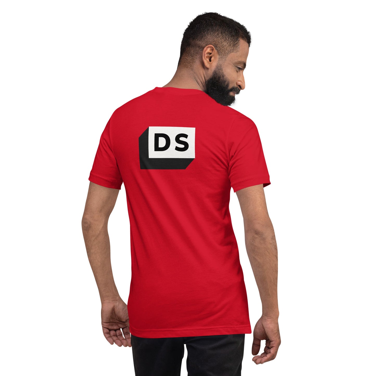DS - Unisex t-shirt (back print) by DarkByteGear