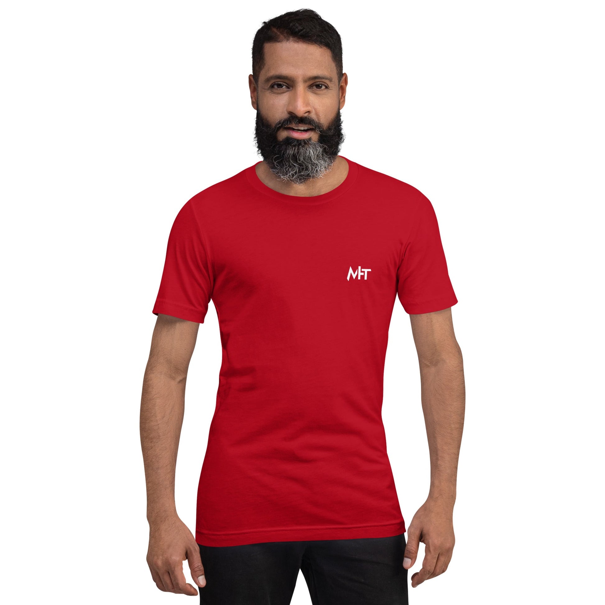 Bitcoin is the way - Unisex t-shirt (back print) by DarkByteGear