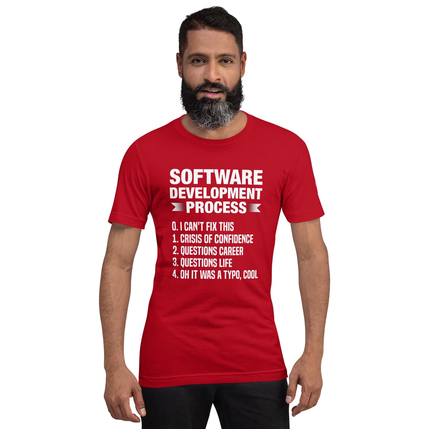 Software development process - Unisex t-shirt by DarkByteGear