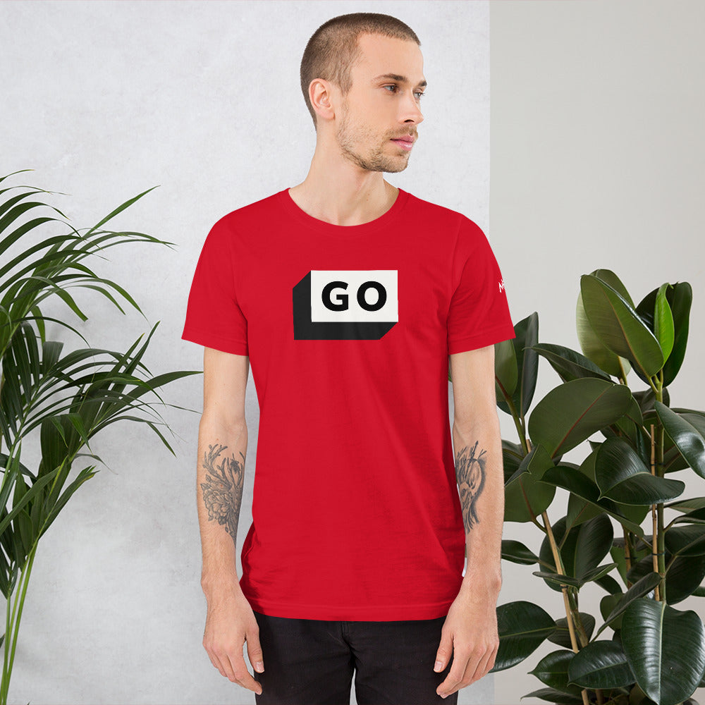 GO - Unisex t-shirt by DarkByteGear