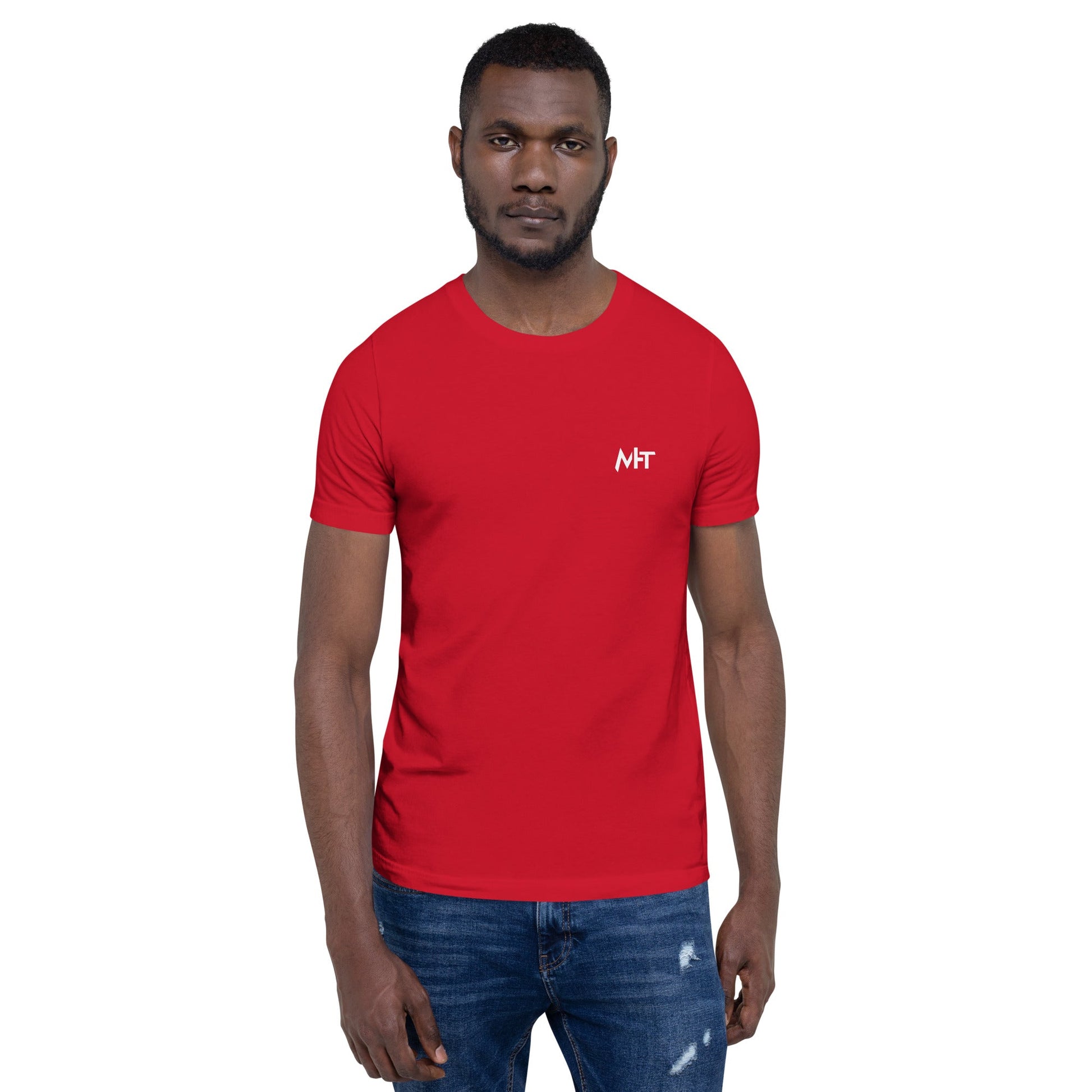 Backdoor - Unisex t-shirt (back print) by DarkByteGear