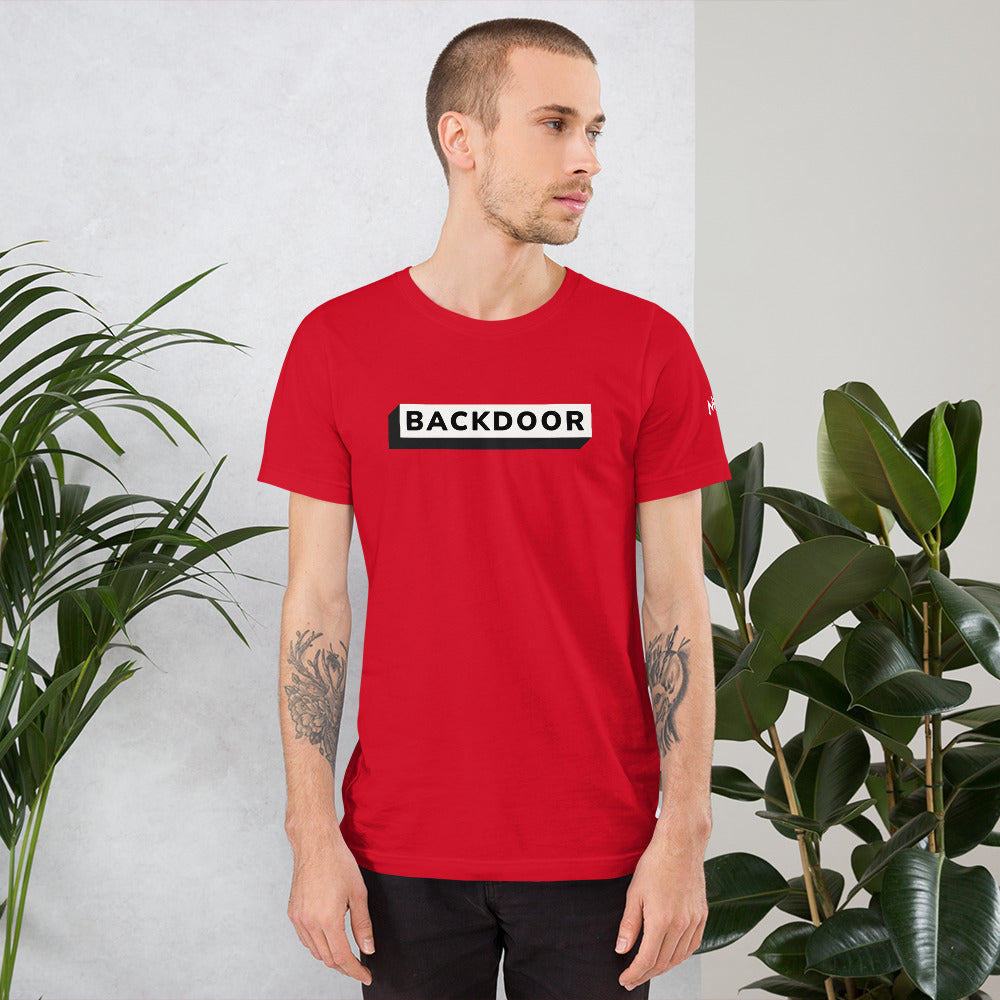 Backdoor - Unisex t-shirt by DarkByteGear