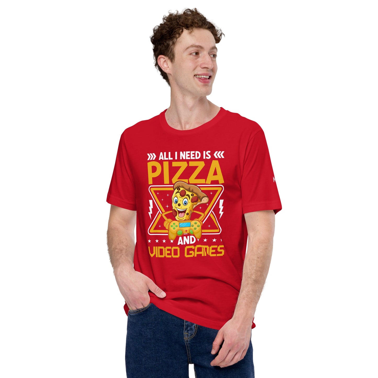 All I need is Pizza - Unisex t-shirt by DarkByteGear