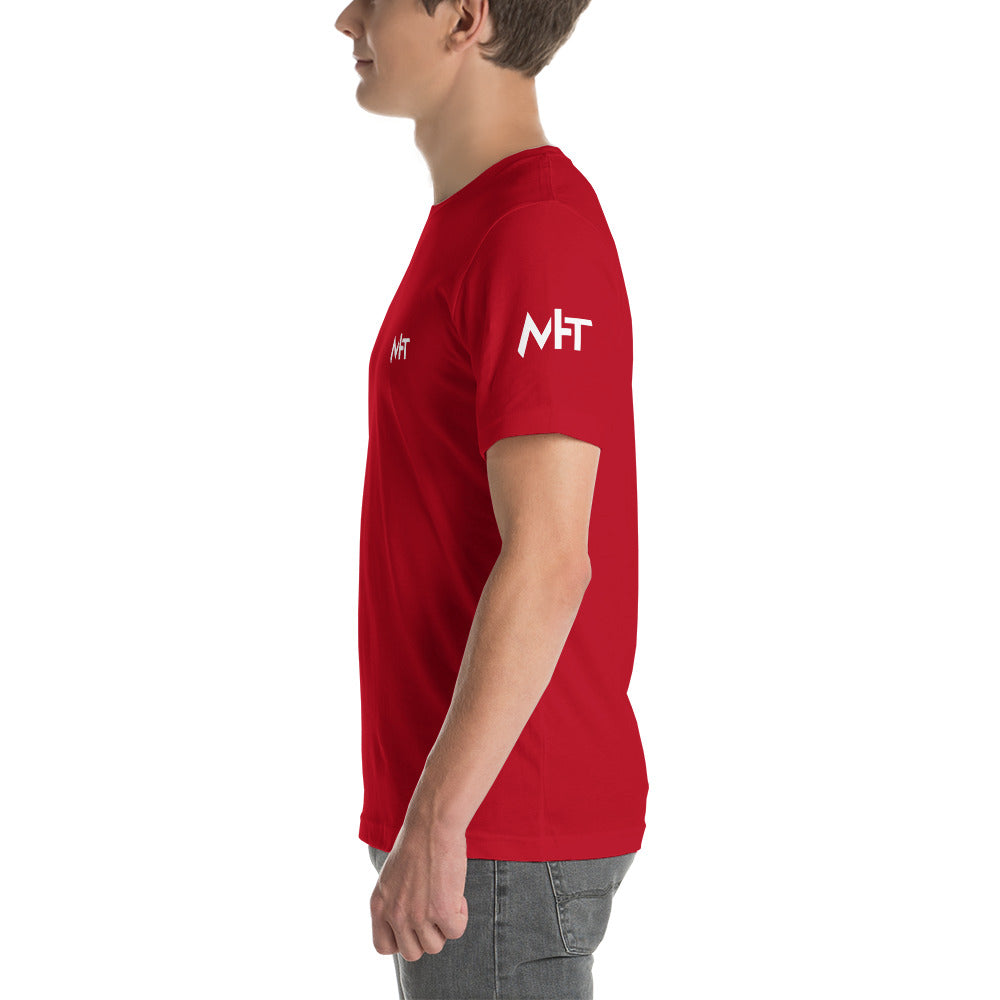 White Hat Hacker - Short-Sleeve Unisex T-Shirt (all sides print) by DarkByteGear