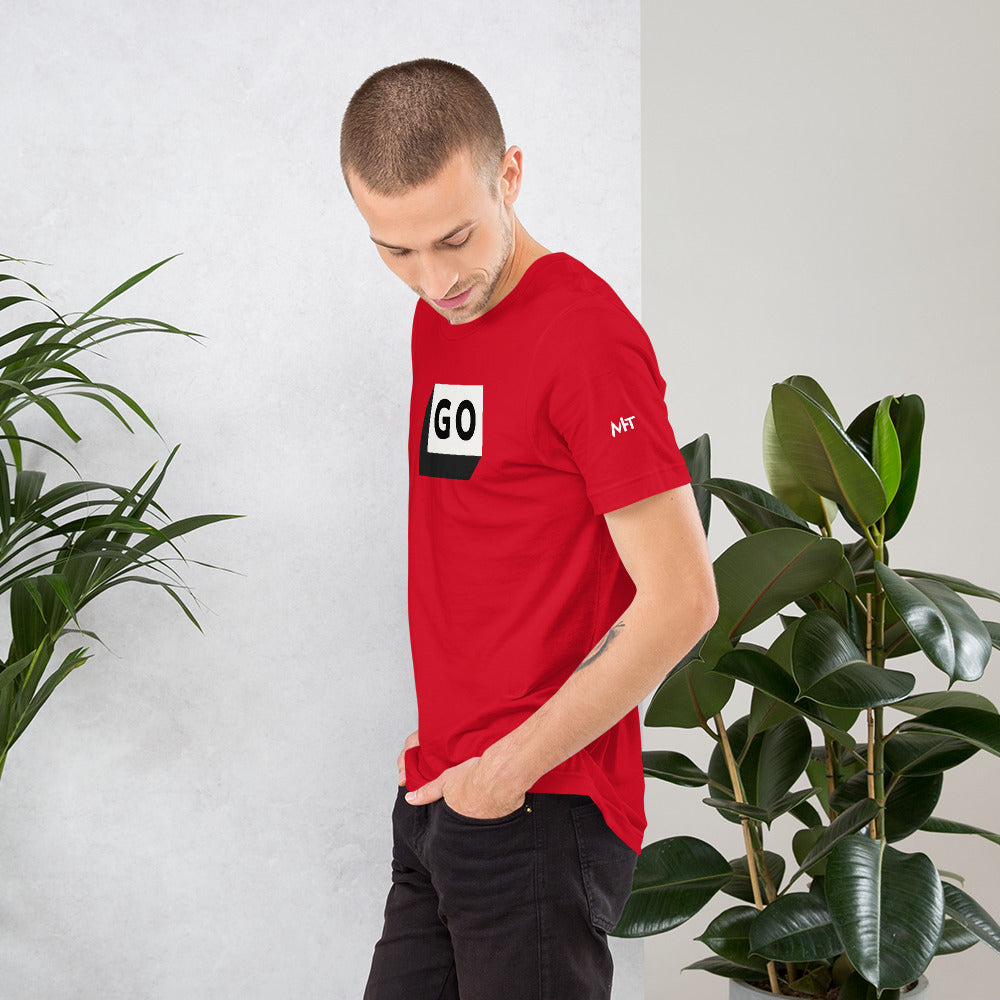 GO - Unisex t-shirt by DarkByteGear