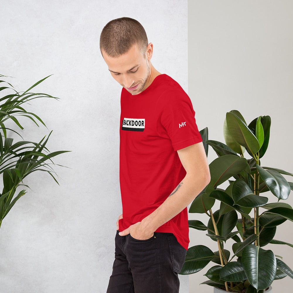 Backdoor - Unisex t-shirt by DarkByteGear