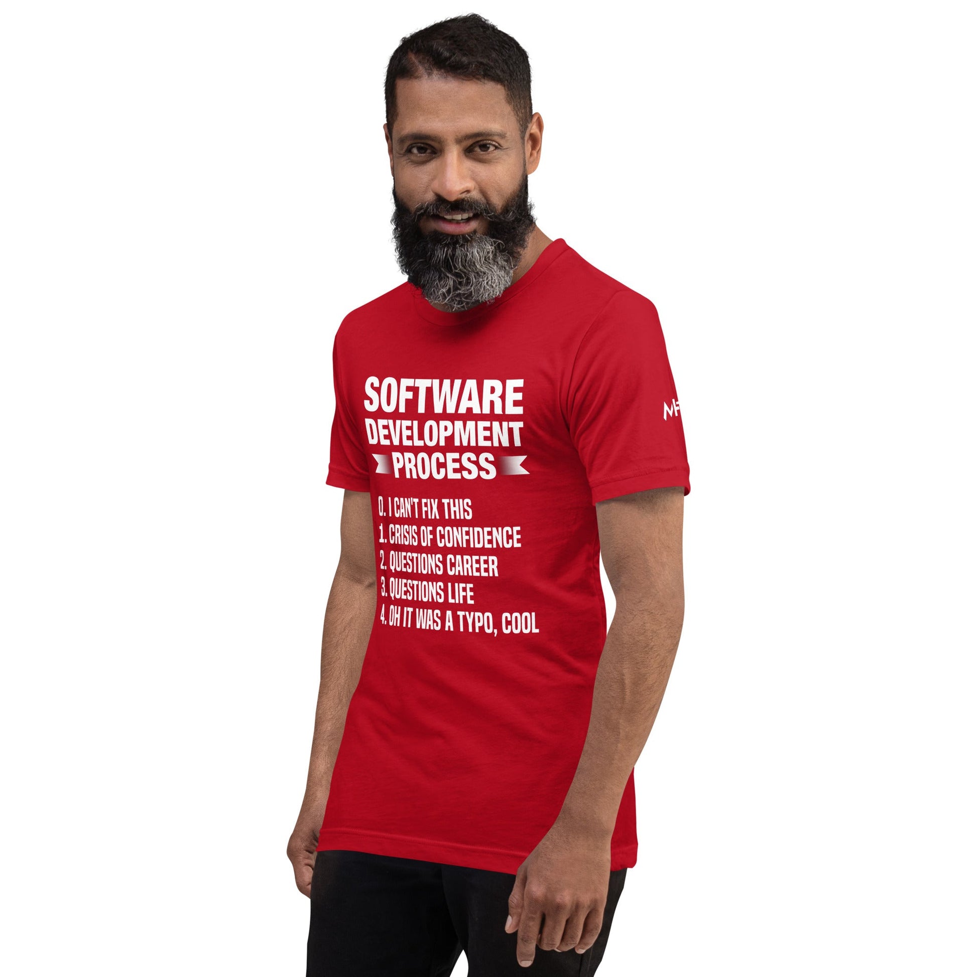 Software development process - Unisex t-shirt by DarkByteGear
