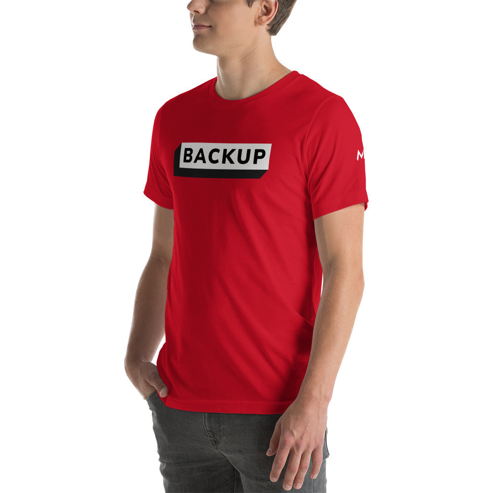 Backup - Unisex t-shirt by DarkByteGear