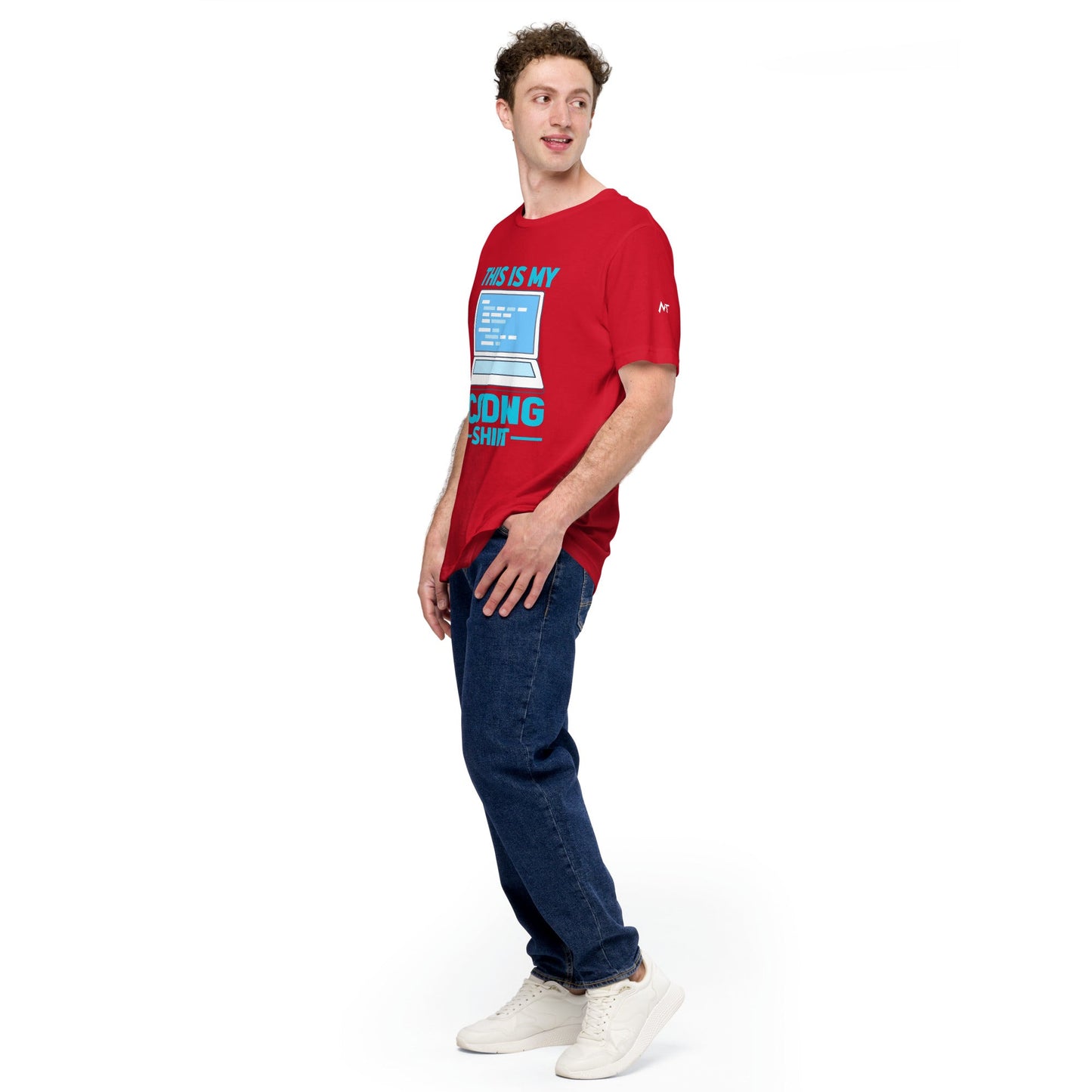 This is my coding shirt - Unisex t-shirt by DarkByteGear