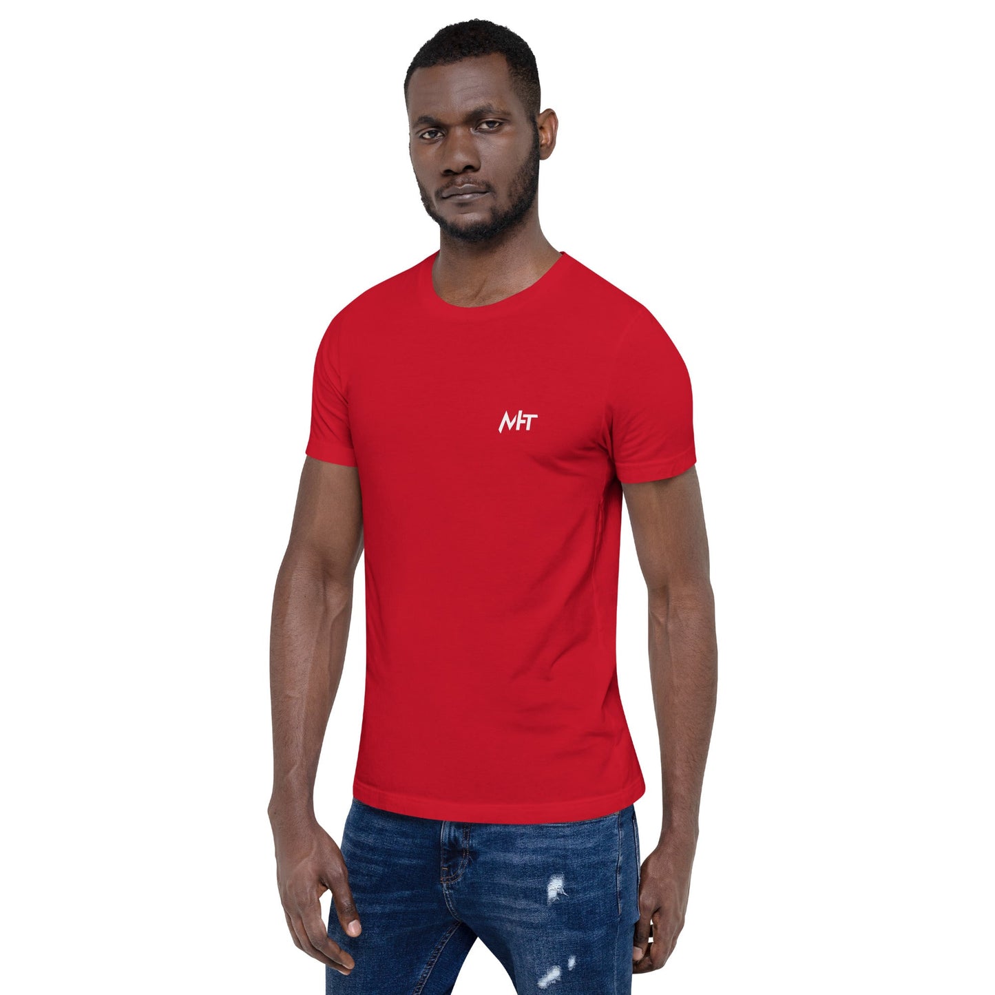Backdoor - Unisex t-shirt (back print) by DarkByteGear