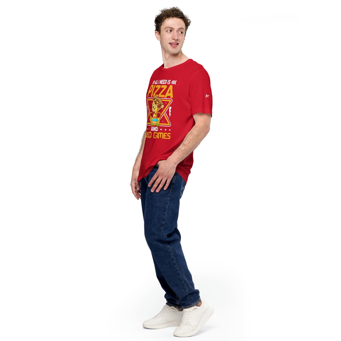 All I need is Pizza - Unisex t-shirt by DarkByteGear