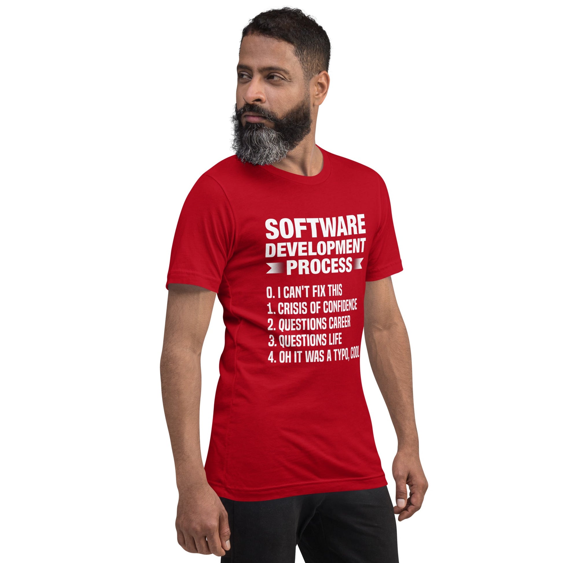 Software development process - Unisex t-shirt by DarkByteGear